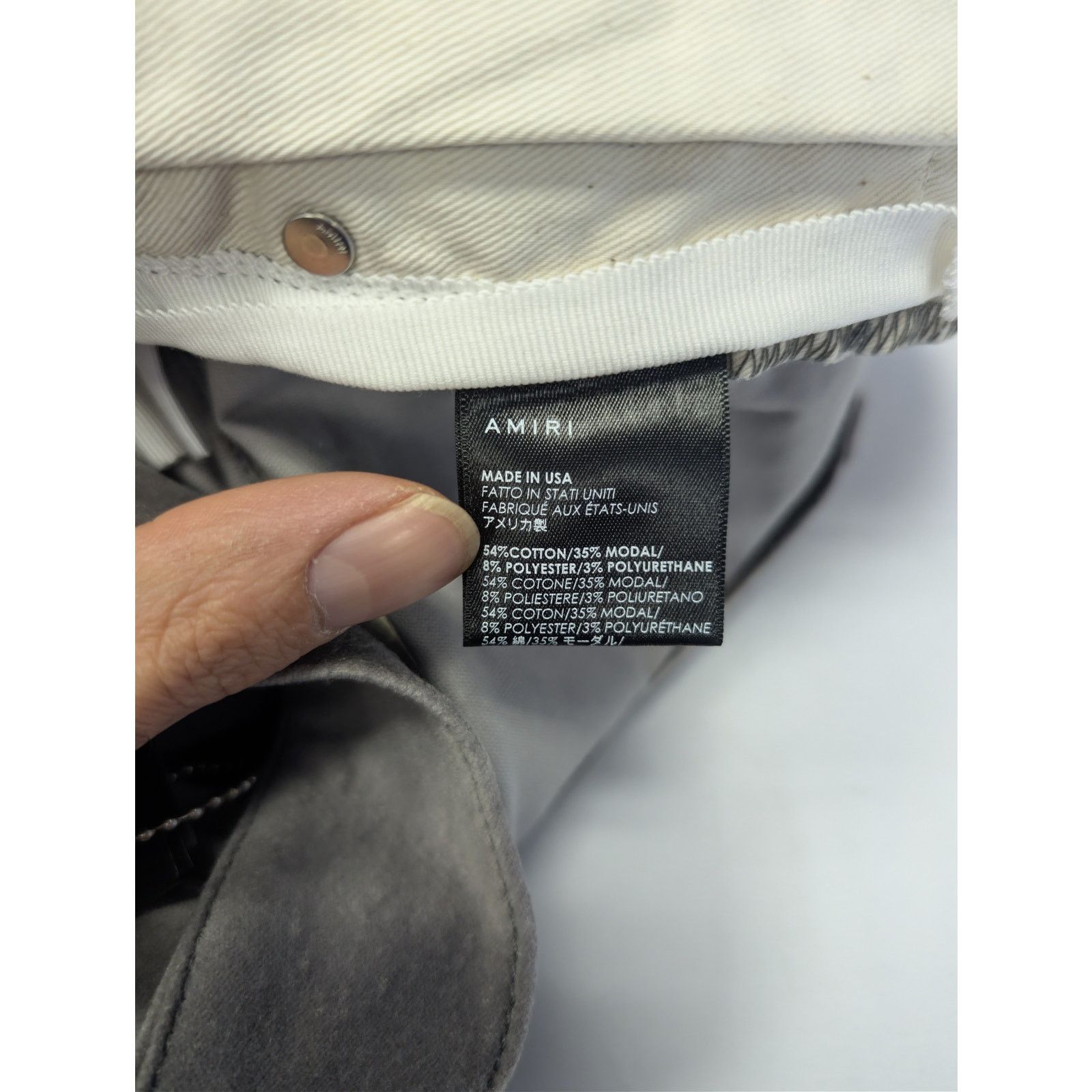 Amiri o1rshd1 Relaxed-Fit Corduroy Pants in Grey Size US 36 / EU 52 - 17 Thumbnail