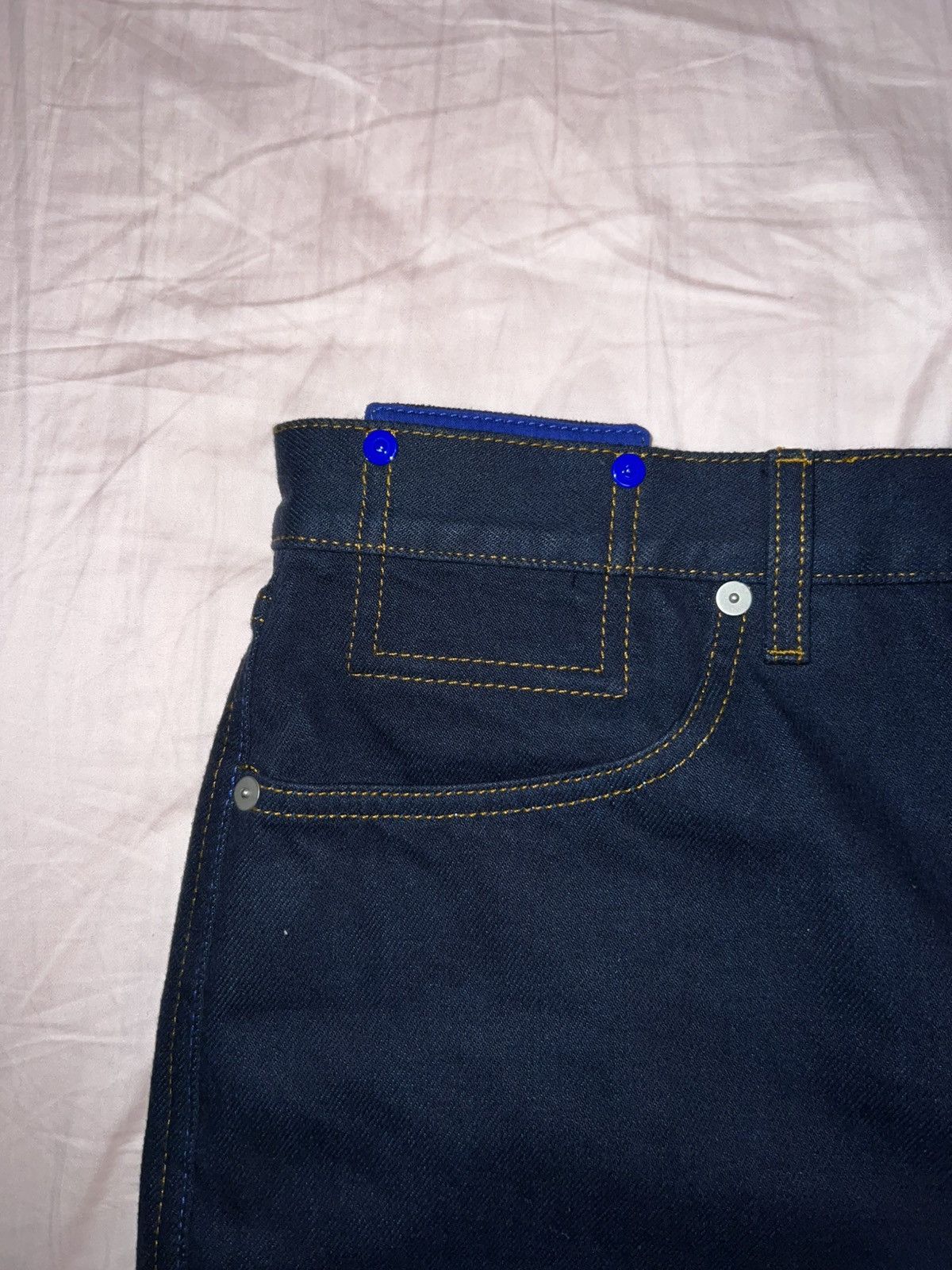Burberry Burberry Indigo Rose Bottom Denim Jeans Size US 33 - 16 Thumbnail