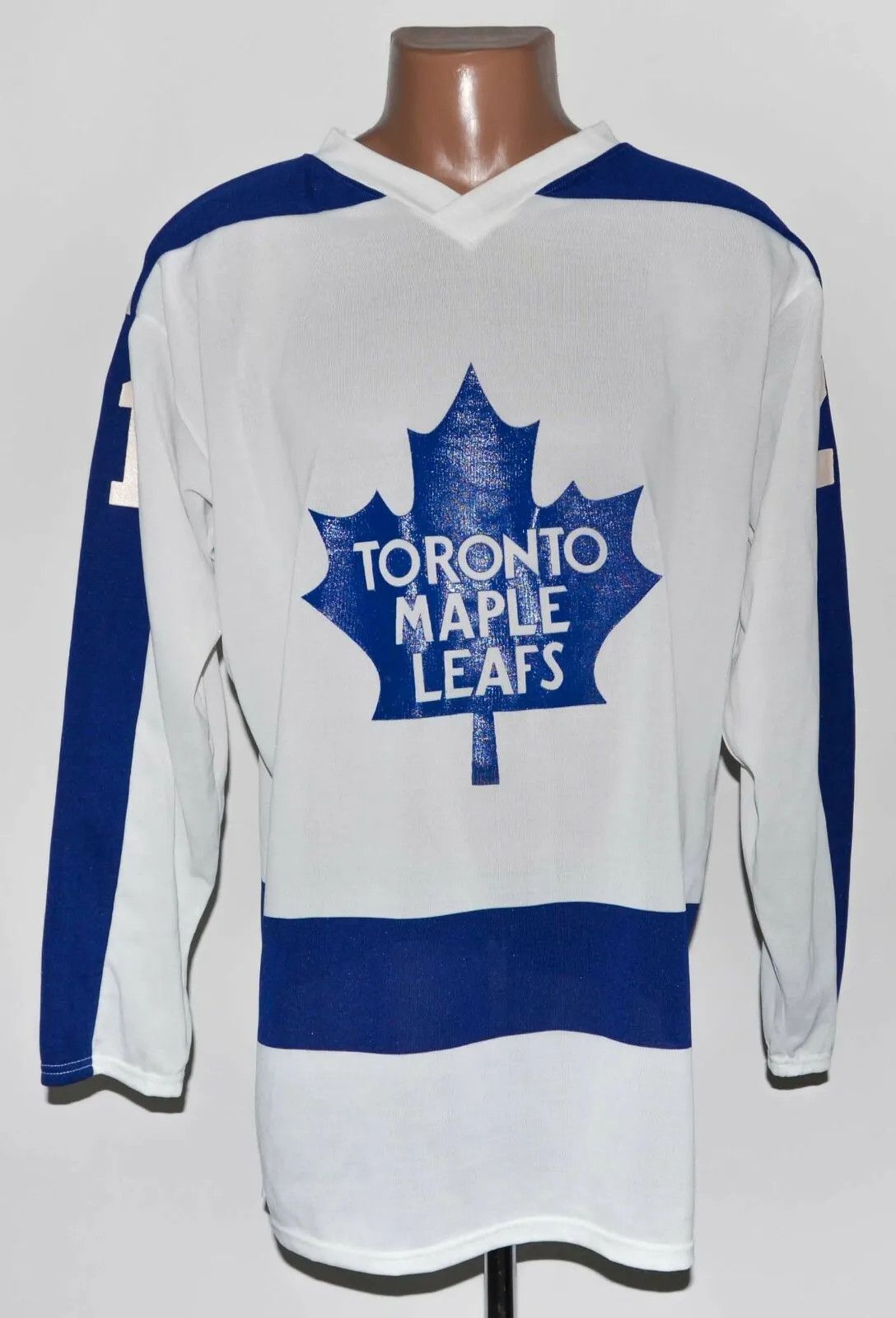 NHL TORONTO MAPLE LEAFS 1980`S SHIRT JERSEY #21 SIZE L ADULT