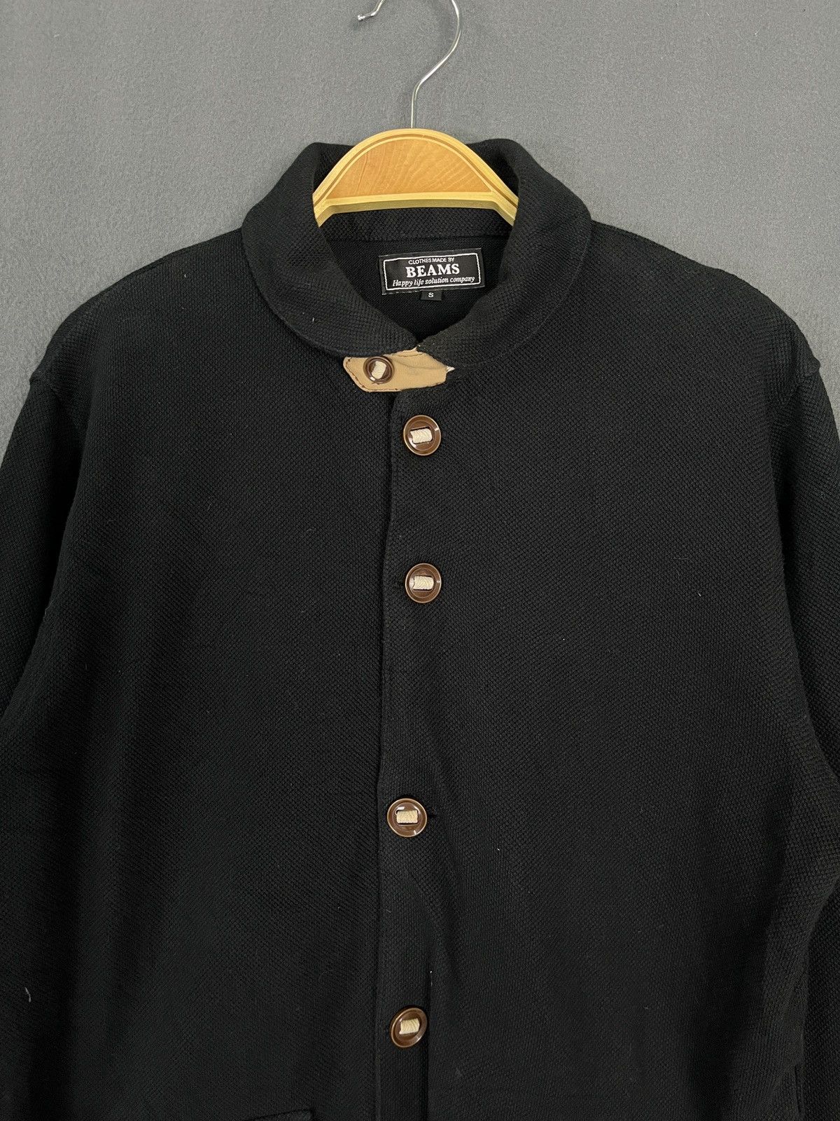 Beams Plus × Japanese Brand Beams Button Up Cardigan Cotton Sweater Size US S / EU 44-46 / 1 - 3 Thumbnail