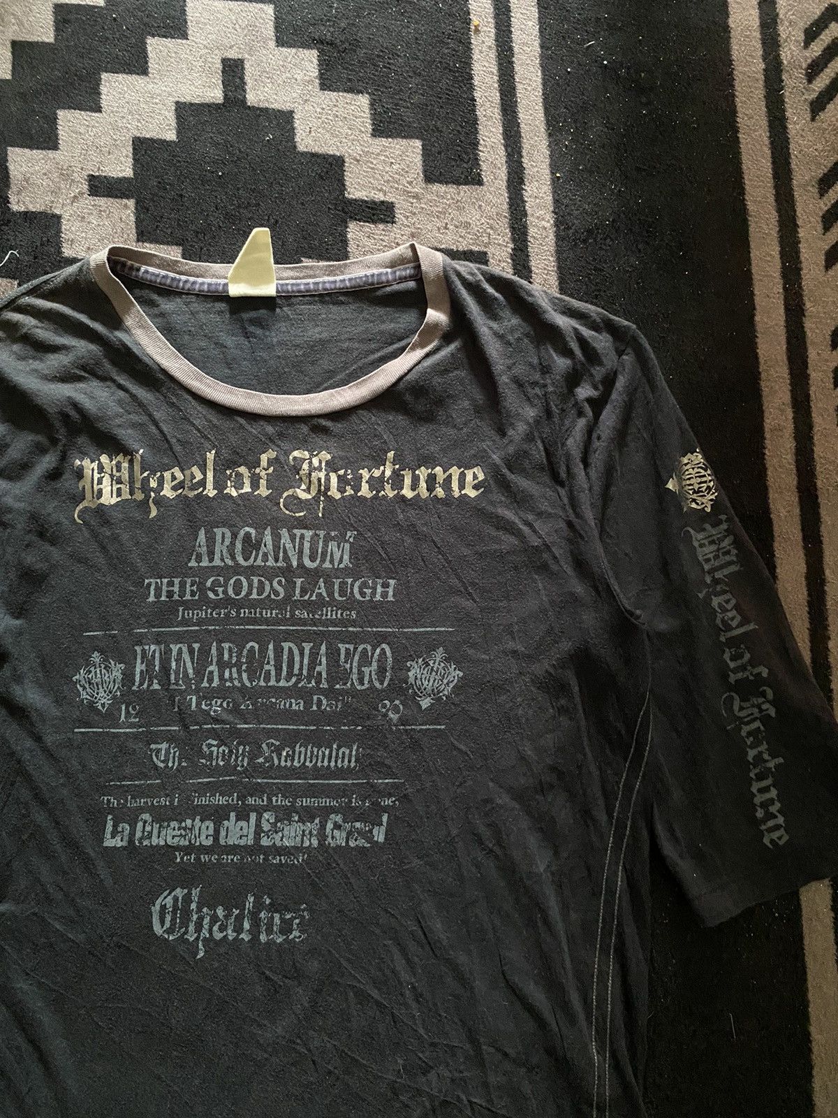 If Six Was Nine × Japanese Brand × Le Grande Bleu (L.G.B.) Vintage ikka poem tshirt Size US L / EU 52-54 / 3 - 2 Thumbnail