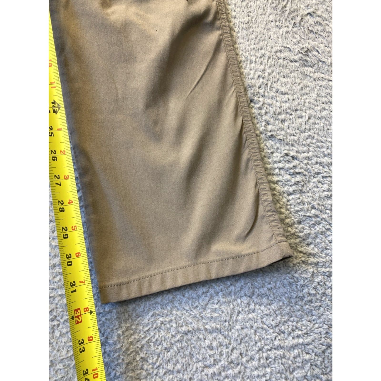 Wrangler VINTAGE Wrangler Cargo Pants Men's 36x32 All Terrain Gear Hiking Work Nylon Spandex Casual Outdoor Tan Size US 36 / EU 52 - 6 Thumbnail