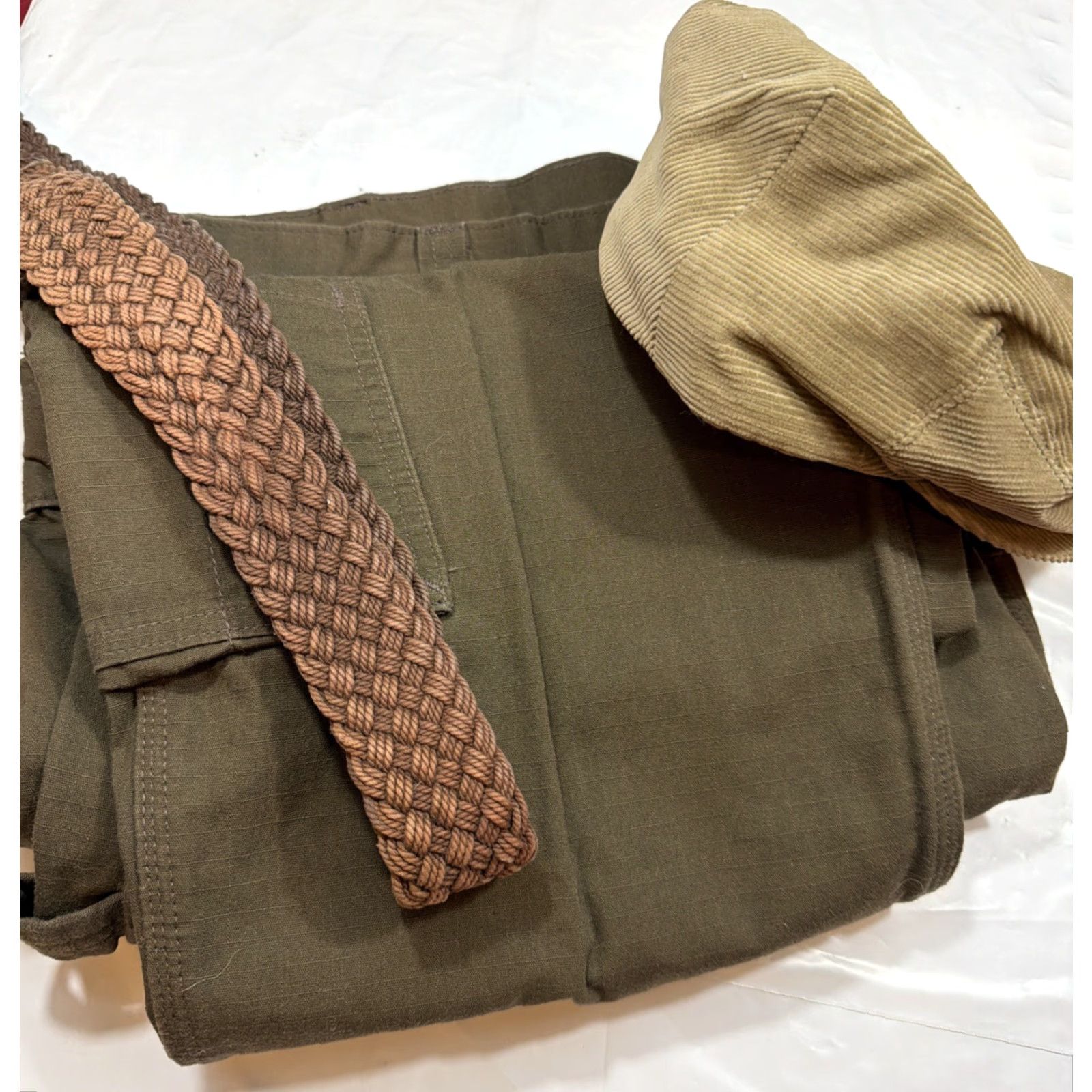 Carhartt Carhartt Pants Mens 40x30 Cotton Canvas Relaxed Fit Cargo Ripstop Workwear Green Size US 40 / EU 56 - 3 Thumbnail