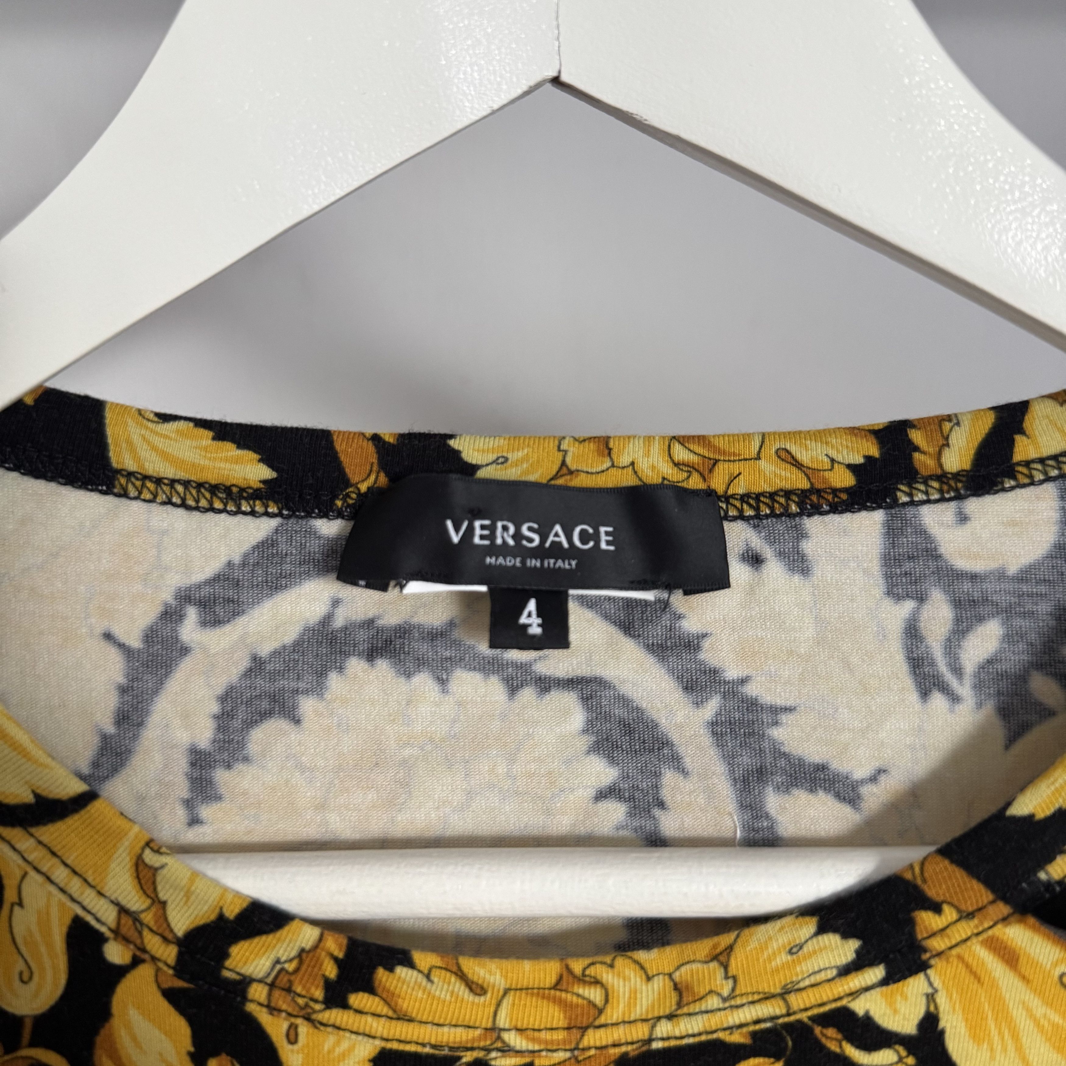 Versace Men's VERSACE Authentic T-shirt Cotton Top Size 4 / S Size US S / EU 44-46 / 1 - 7 Thumbnail