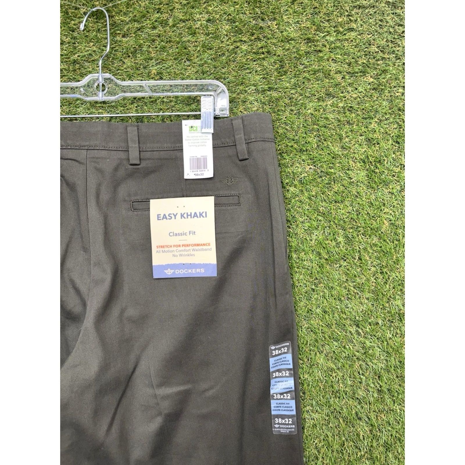 Dockers DOCKERS Pants Mens 38x32 Pleated Classic Green NWT Size US 38 / EU 54 - 3 Thumbnail