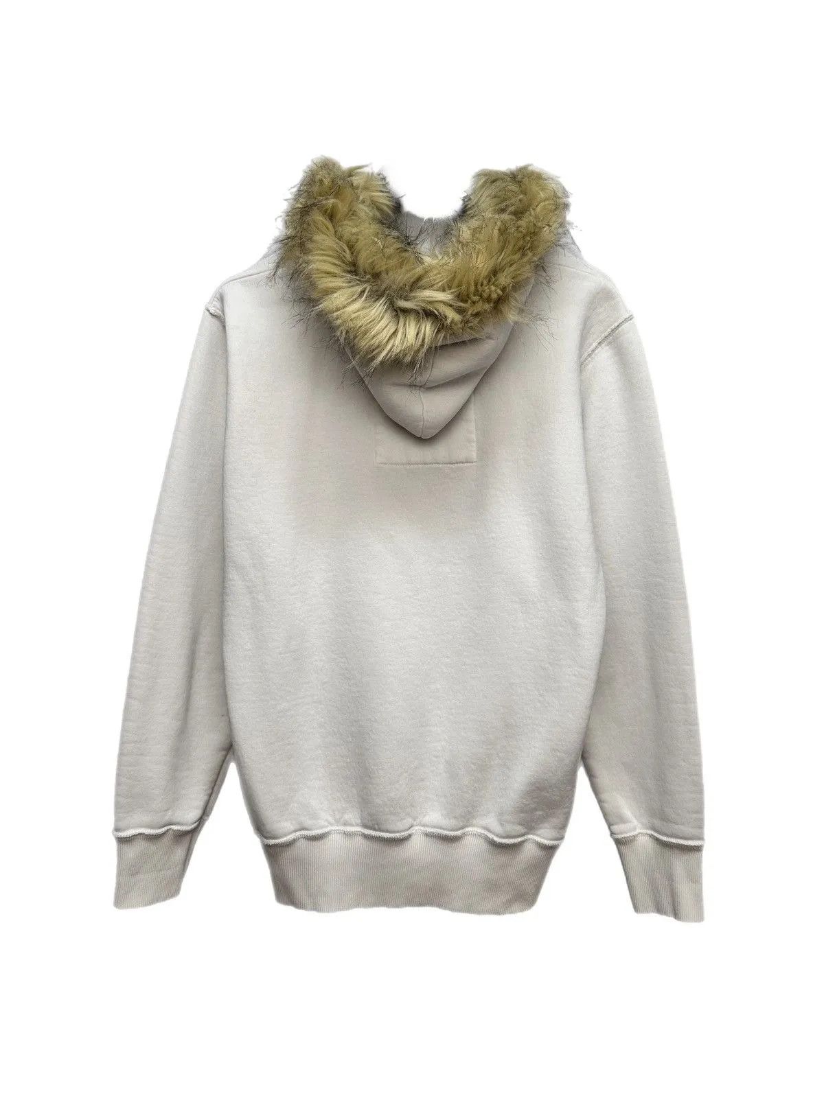 Abercrombie & Fitch Abercrombie White Classic Hoodie Y2K LGB Hysteric Style Size US L / EU 52-54 / 3 - 5 Thumbnail