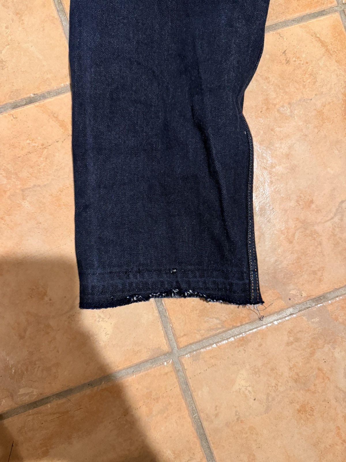 Evisu EVISU KURO JEANS WHITE SEA GULLS WITH GOLD SELVEDGE Size US 38 / EU 54 - 15 Thumbnail