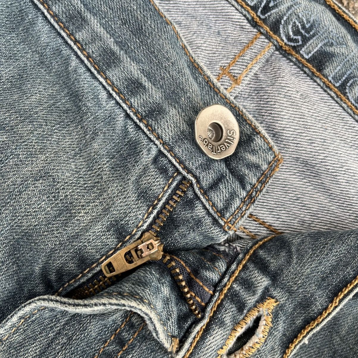 Levi's VINTAGE 90s LEVI'S SILVERTAB BAGGY DENIM SKATER JEANS Y2K Size US 38 / EU 54 - 7 Thumbnail