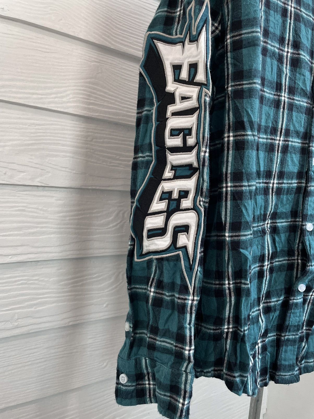 Flannel × NFL PHILADELPHIA EAGLES FLANNEL LONG SLEEVE Size US L / EU 52-54 / 3 - 5 Thumbnail