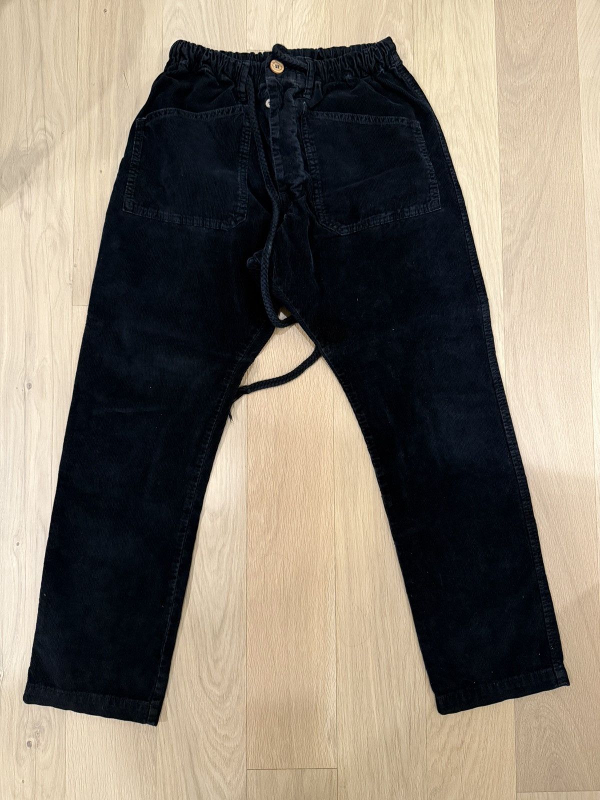 Dr. Collectors P38 Corduroy Pants Black Small