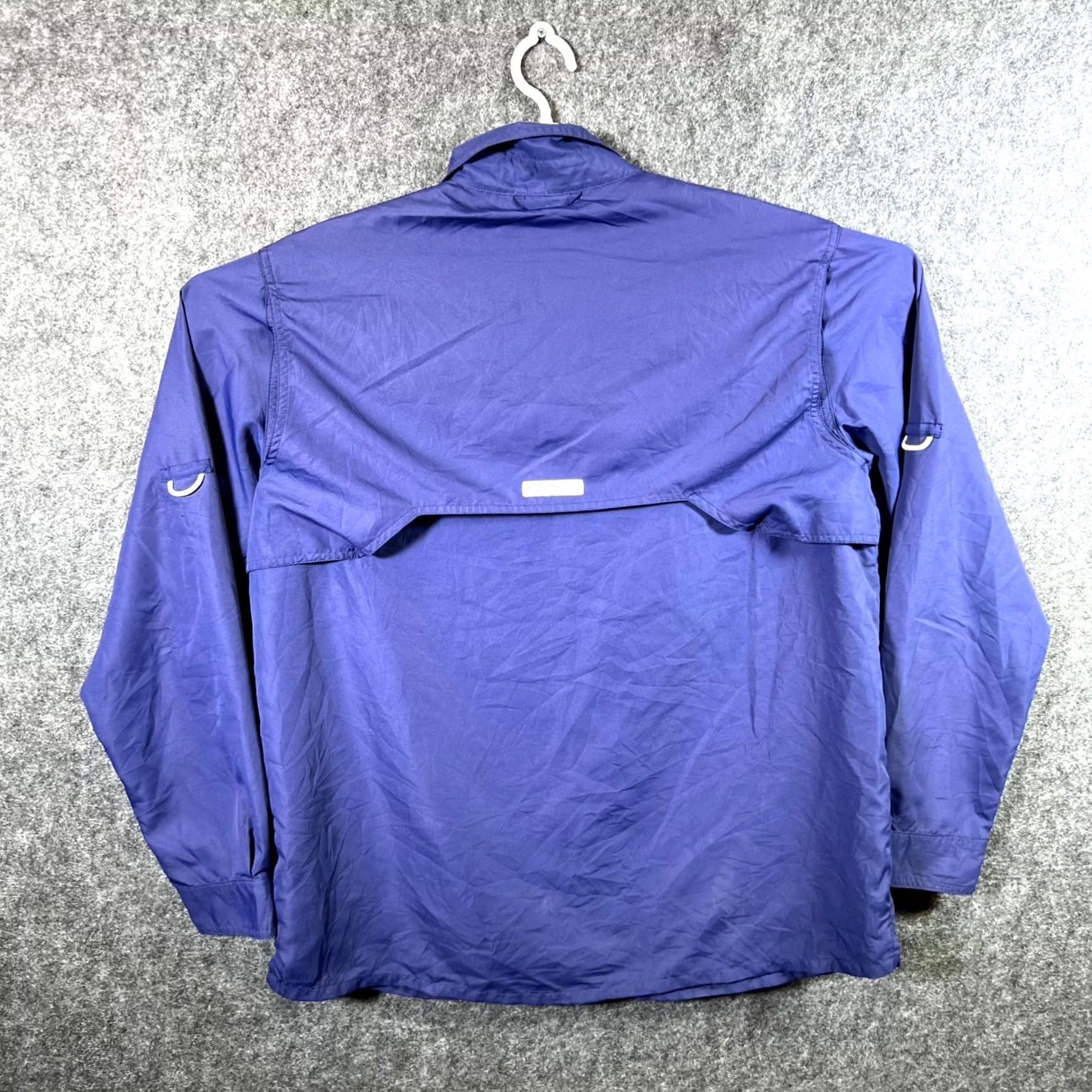 Realtree Realtree Fishing Button-Up Shirt Men’s L Purple Polyester Long Sleeve Camping Size US L / EU 52-54 / 3 - 2 Thumbnail