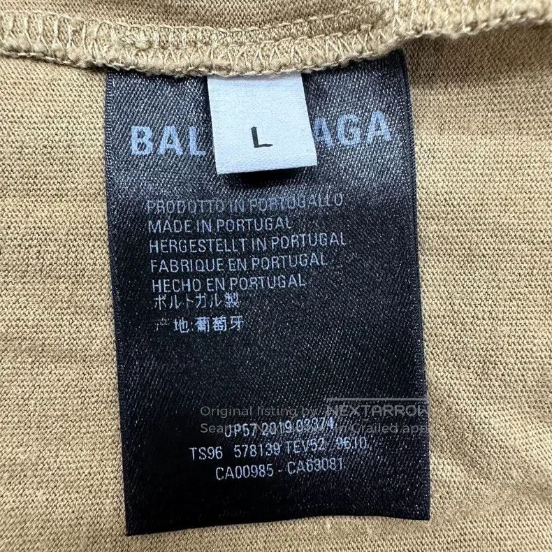 Balenciaga Balenciaga BB pattern print short sleeve T-shirt Size US L / EU 52-54 / 3 - 4 Thumbnail