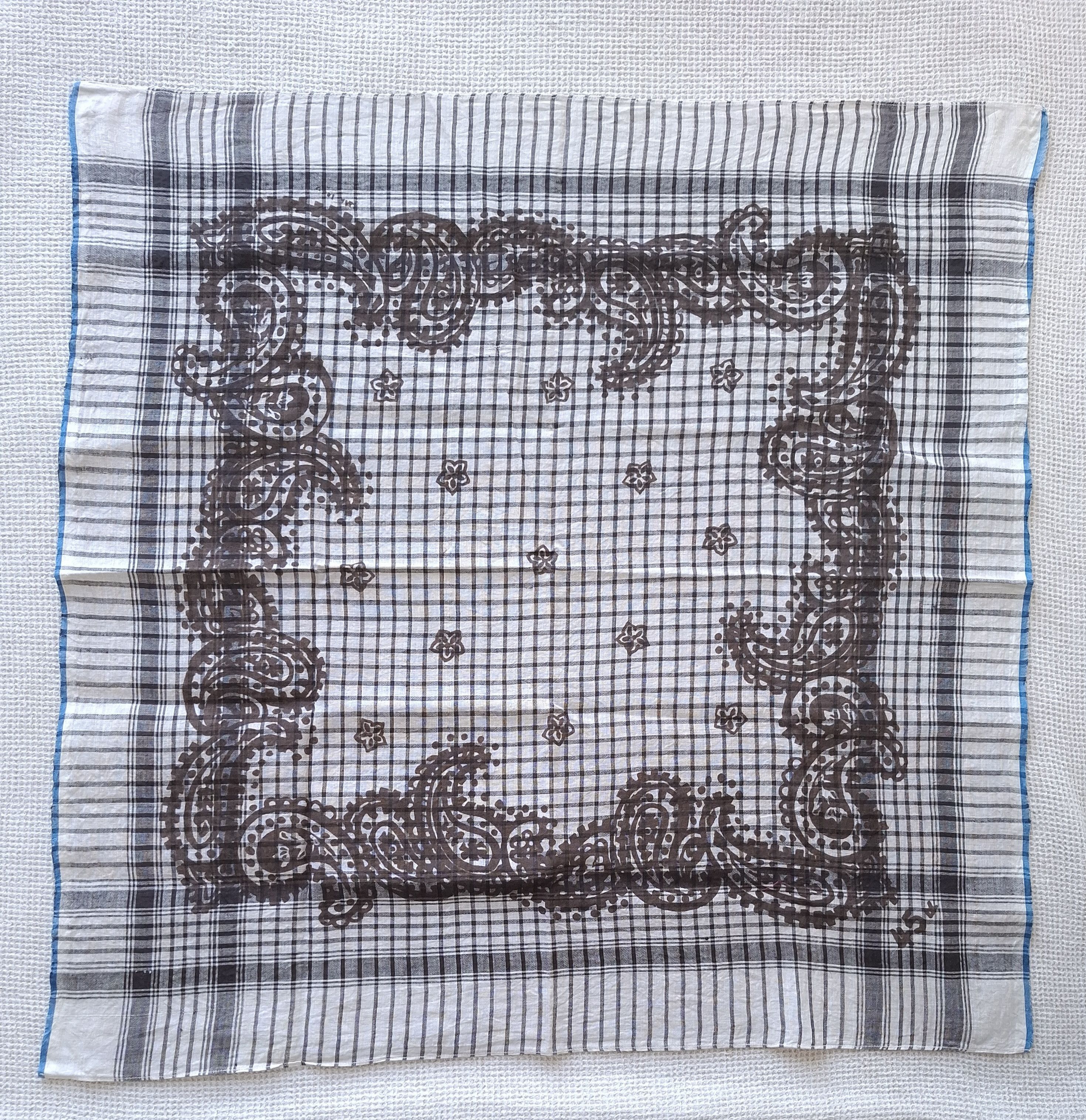 45rpm × Vintage 45rpm Bandana/Neckerchief/Scarf like new 45r Size ONE SIZE - 1 Thumbnail