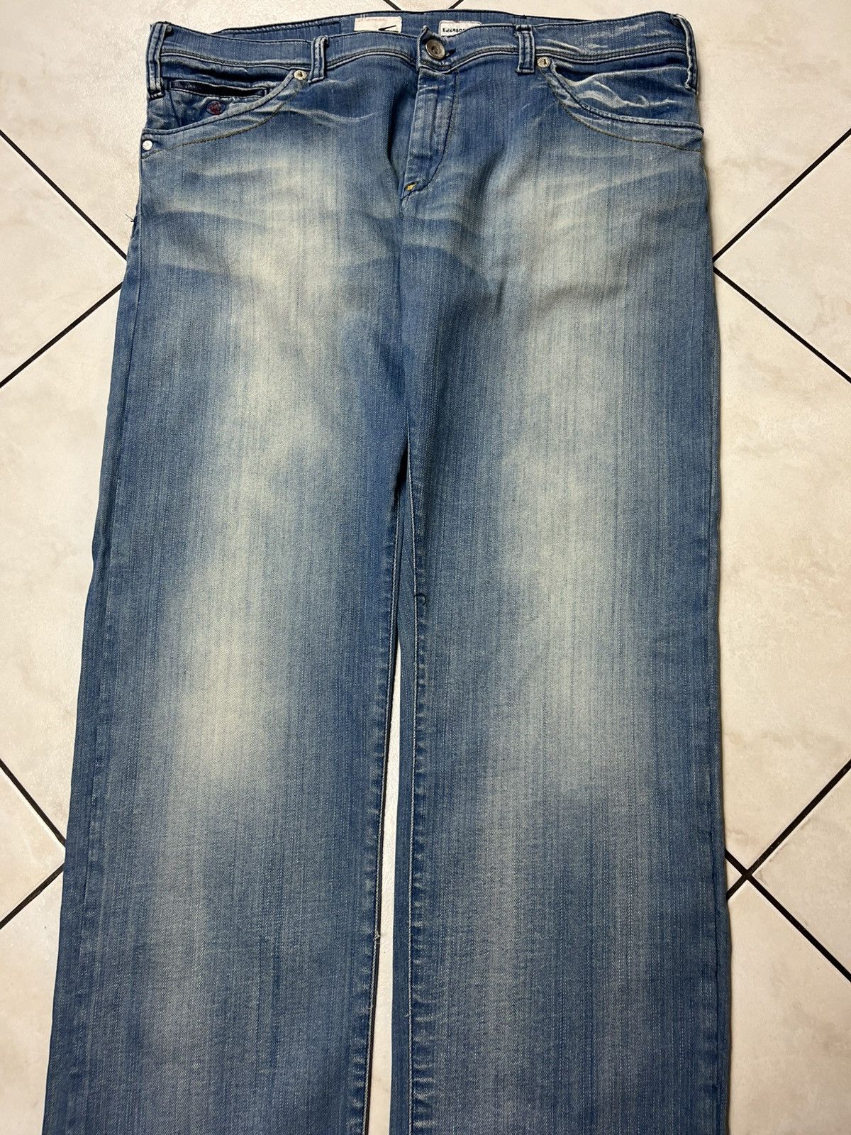 Energie × Vintage Vintage Energie emerson distressed denim jeans baggy pants Size US 38 / EU 54 - 4 Thumbnail
