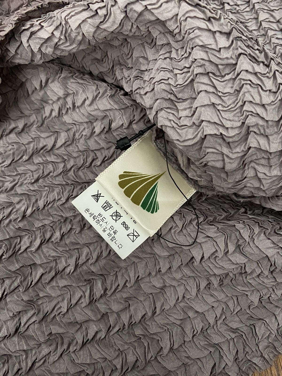 Designer × Japanese Brand Pleats me wrinkled Ls Size L / US 10 / IT 46 - 3 Thumbnail