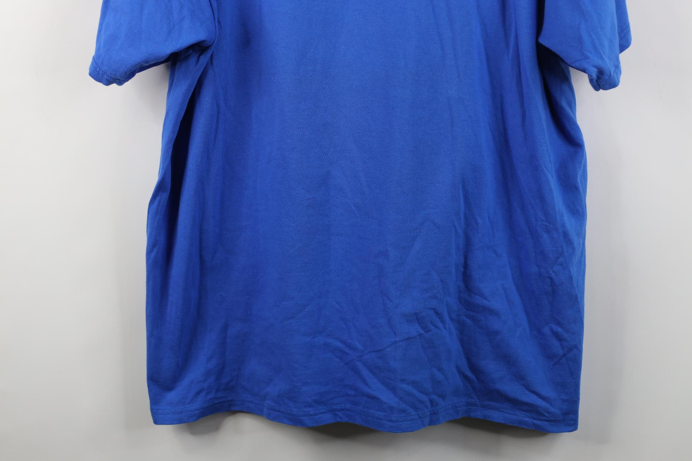 Disney Vintage Y2K Disney Spell Out Mickey Mouse T-Shirt Royal Blue Size US XXL / EU 58 / 5 - 3 Thumbnail