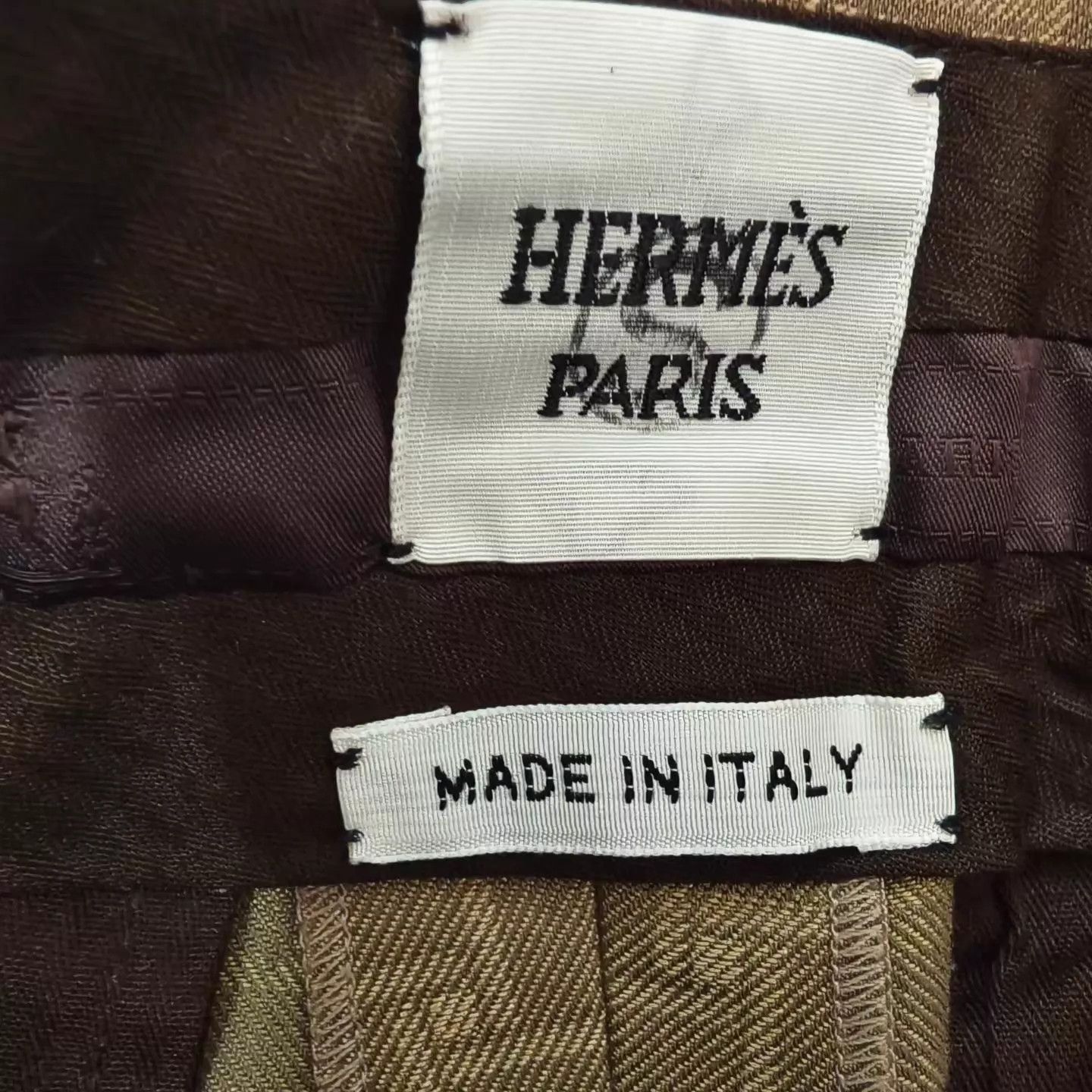 Hermes Hermes all over logo short 36 Size 26" / US 2 / IT 38 - 3 Thumbnail