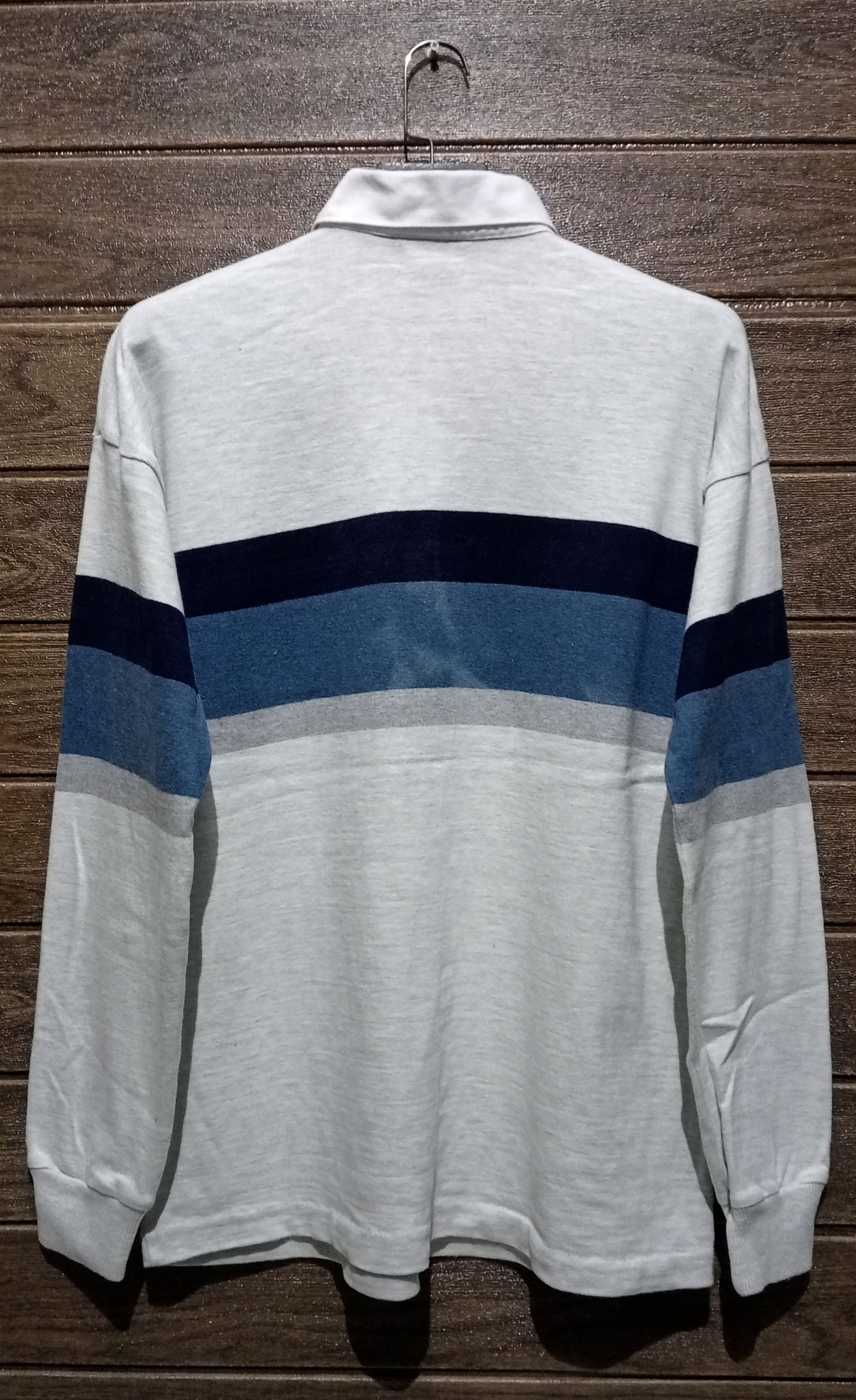L.L. Bean × Vintage Vintage '90s L.L. Bean Polo Rugby Shirt Very Rare Size US M / EU 48-50 / 2 - 4 Thumbnail