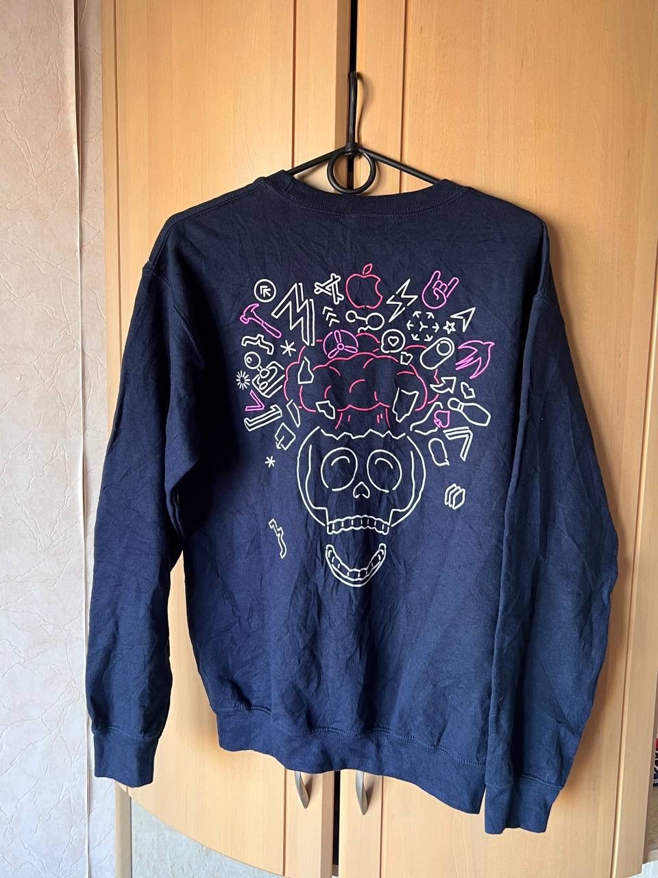 Apple Apple Computer Inc. WWDC19 Big Skull Print Logo Sweatshirt Size US S / EU 44-46 / 1 - 1 Thumbnail