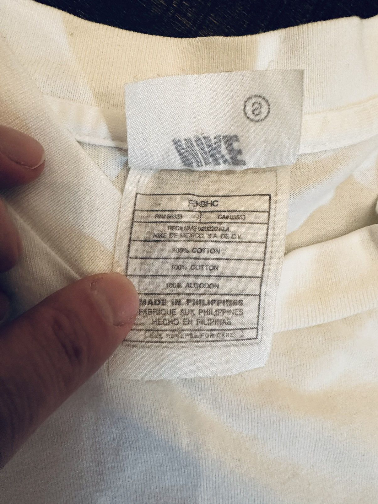 Nike ACG Vintage 90s Nike ACG Tetris Graphic T-Shirt-SM 24x19-Spots Size US S / EU 44-46 / 1 - 5 Thumbnail