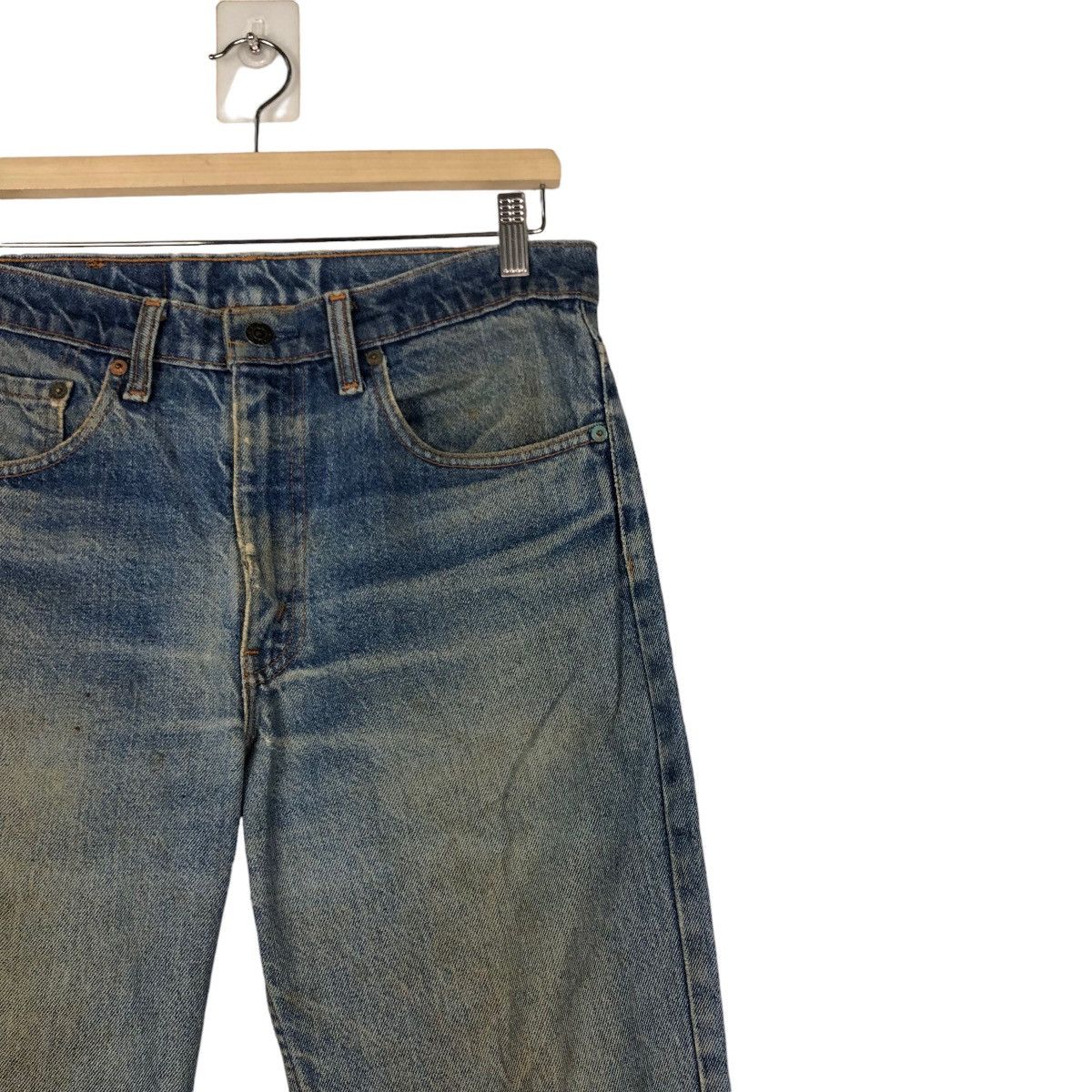 Levi's 🔥Vintage Distressed Denim Jeans Levi’s Size US 32 / EU 48 - 6 Thumbnail