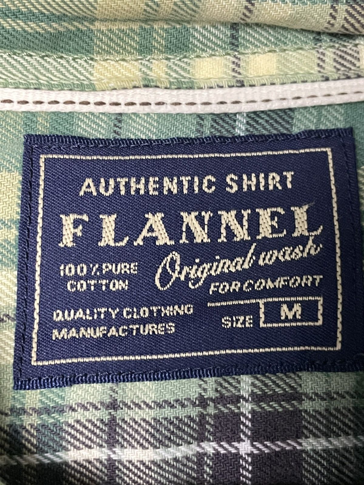 Japanese Brand × Uniqlo × Vintage Uniqlo Men’s Flannel Shirt (52) Size US M / EU 48-50 / 2 - 7 Thumbnail