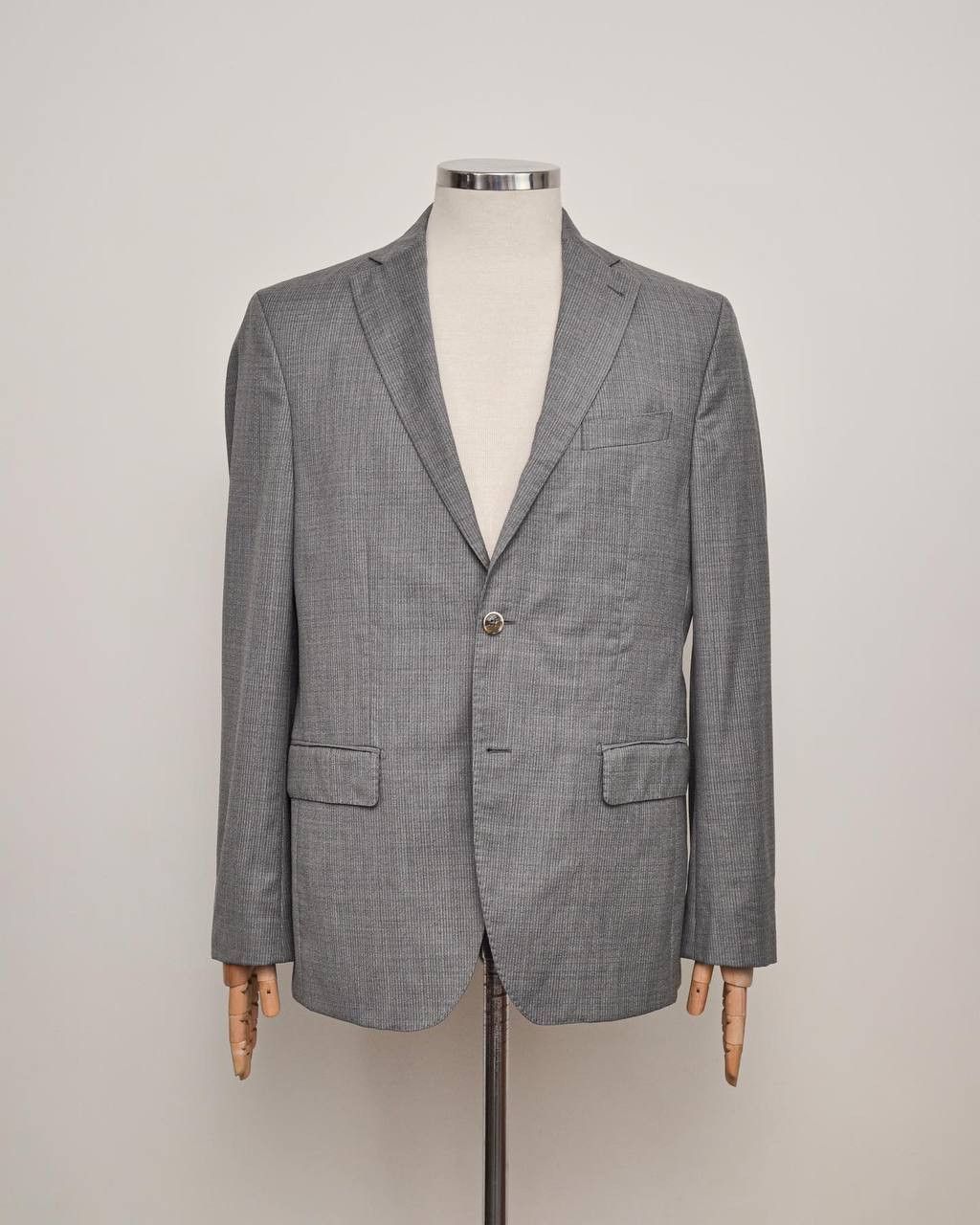 Baldessarini BALDESSARINI Single-breasted jacket in fine stripes Size 50R - 1 Thumbnail