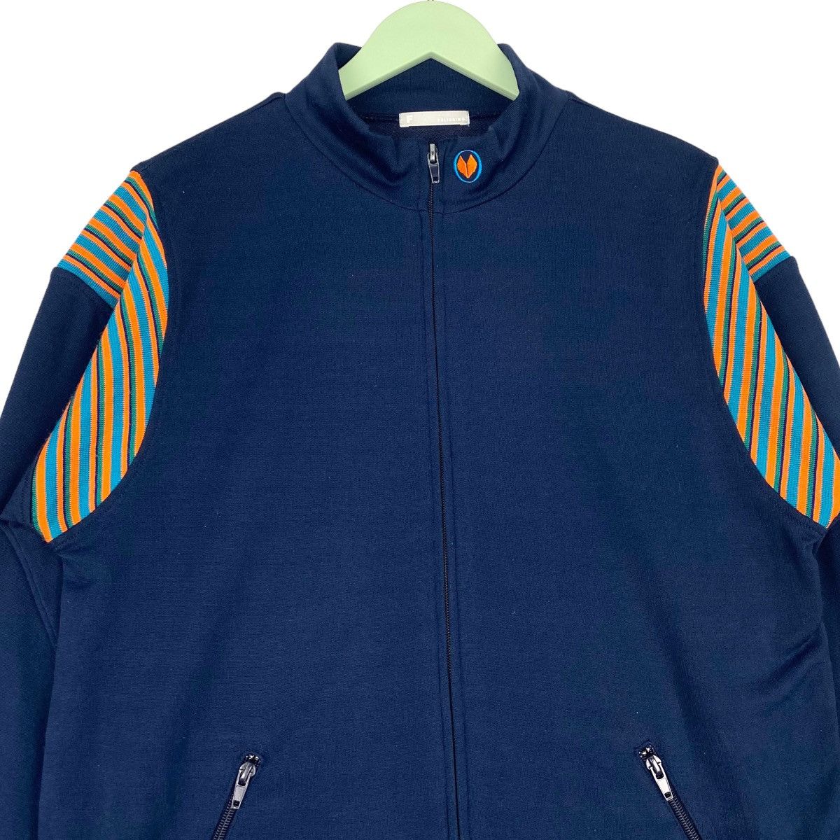 Designer × Vintage Felissimo Sweater Sweatshirt Full Zipper Pull Over Size US M / EU 48-50 / 2 - 2 Thumbnail