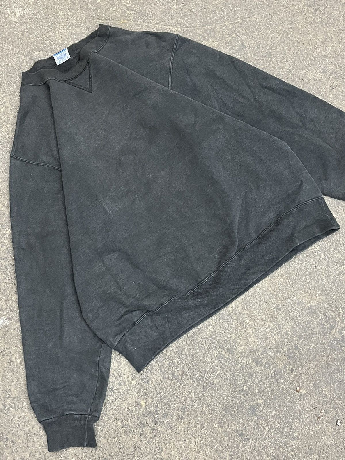 Champion × Vintage Champion 90s blank sweatshirt black vintage hype skater Size US XL / EU 56 / 4 - 5 Thumbnail