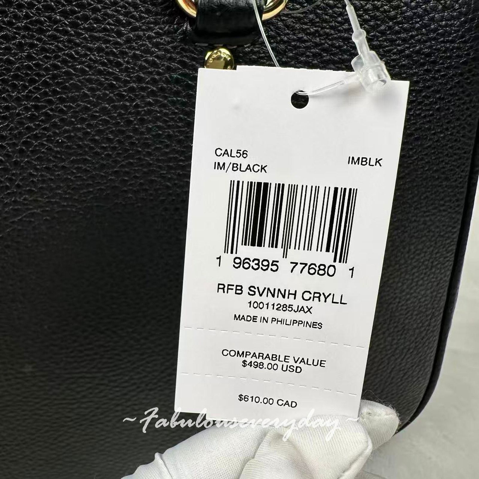 Coach Coach Savannah Carryall Bag Crossbody In Leather/Gold/Black Size ONE SIZE - 4 Thumbnail