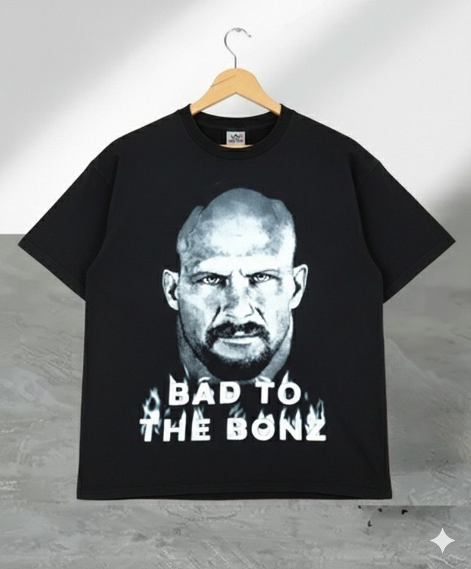 Vintage Stone Cold 3:16 Skull Graphic Tee Size US M / EU 48-50 / 2 - 1 Thumbnail