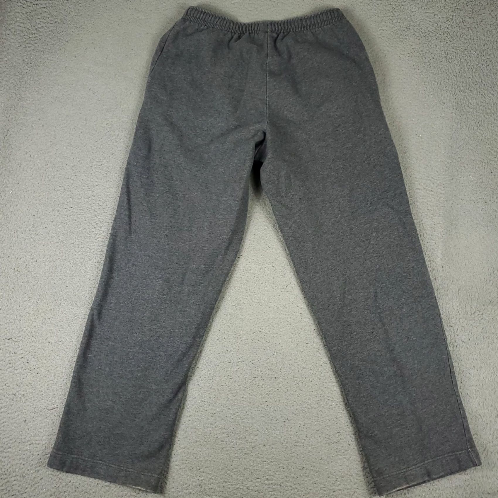 Nike Nike Pants Mens Medium Gray Fleece Lined Vintage Y2K Swoosh Joggers Sweatpants Size US 31 - 7 Thumbnail