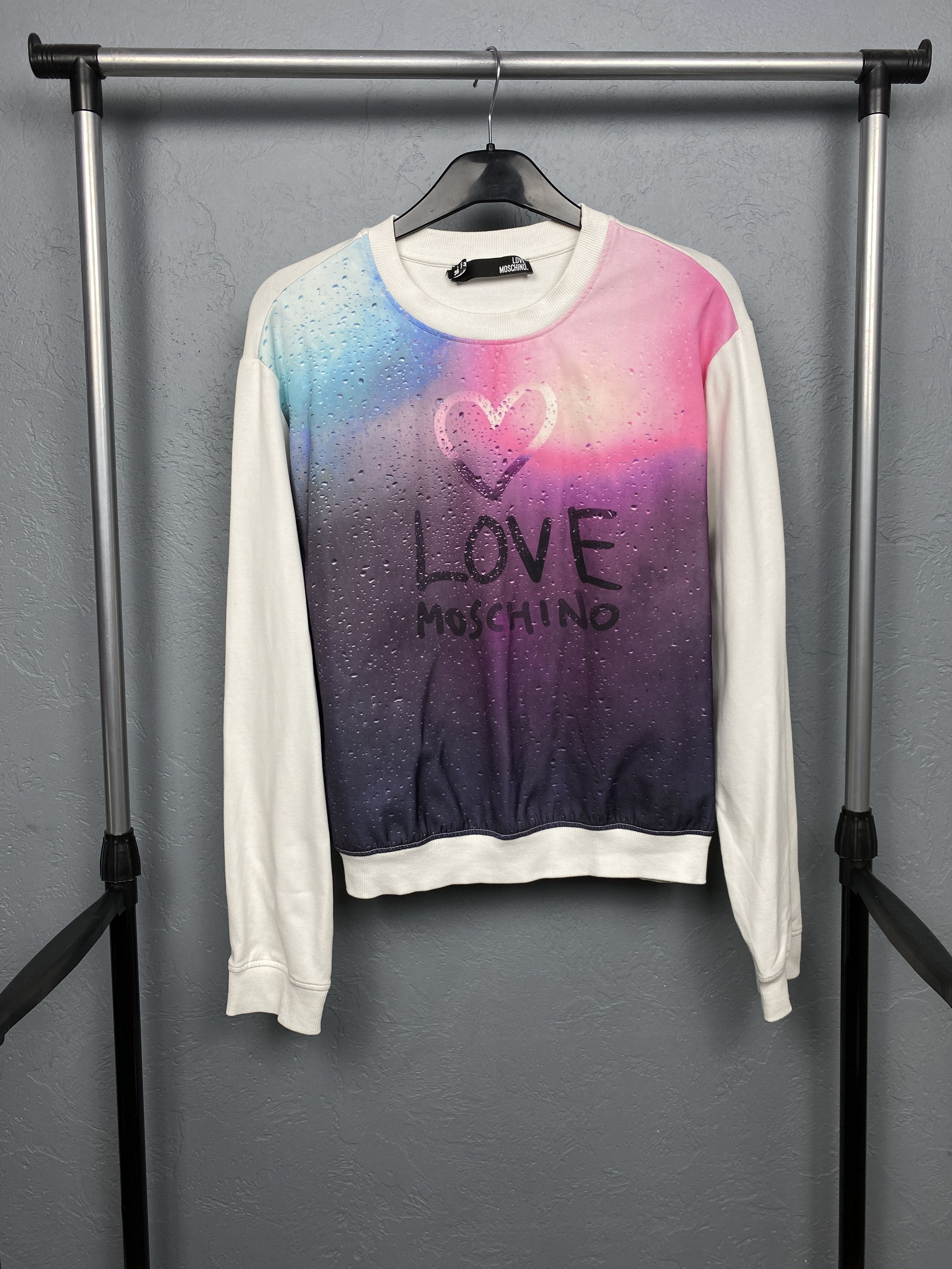 Love Moschino Womens Crew Neck Sweatshirt