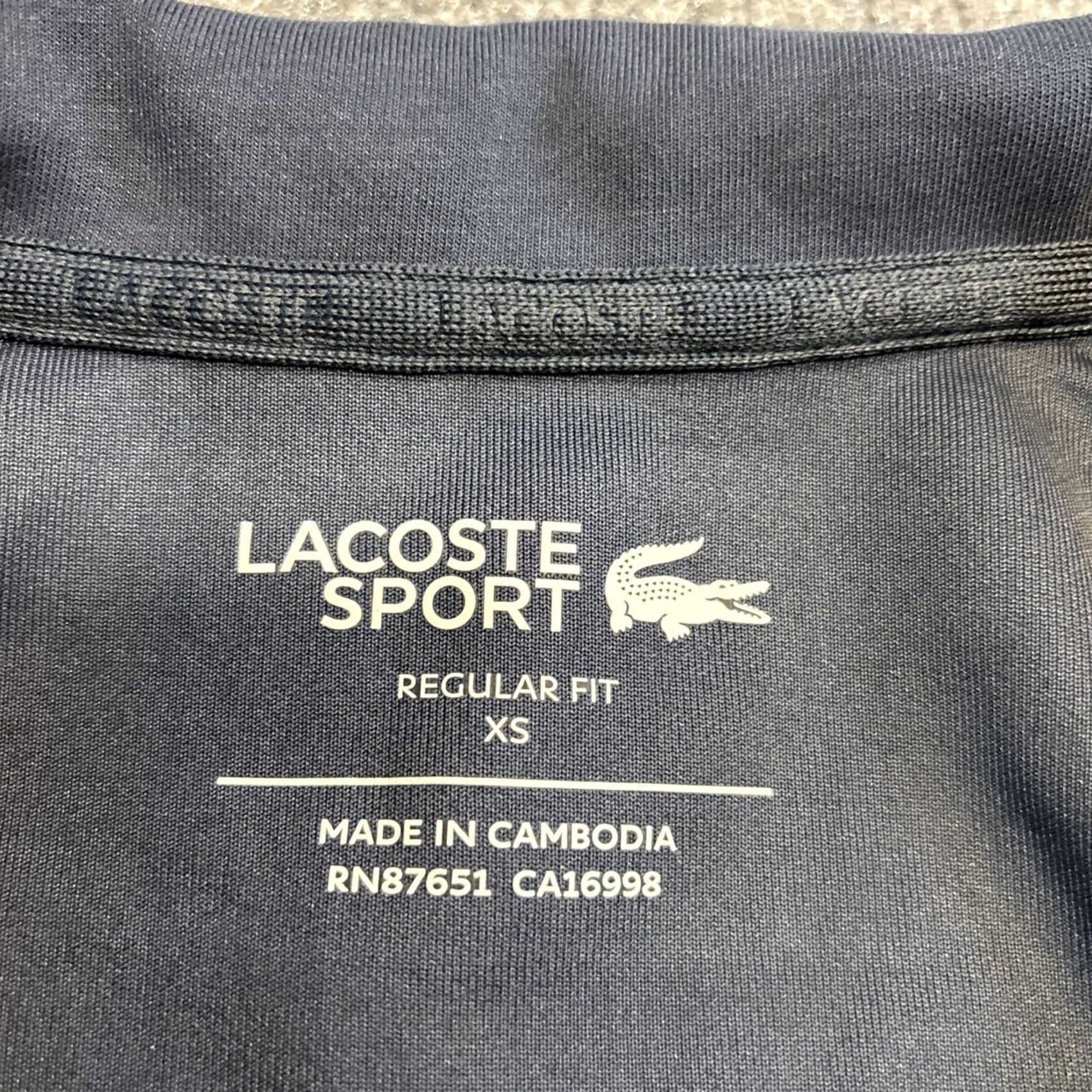 Lacoste Lacoste Sport Miami Open Blue Full Zip Jacket XS Unisex Multi Color - Pre-Owned - Excellent Condition Size XS / US 0-2 / IT 36-38 - 4 Thumbnail