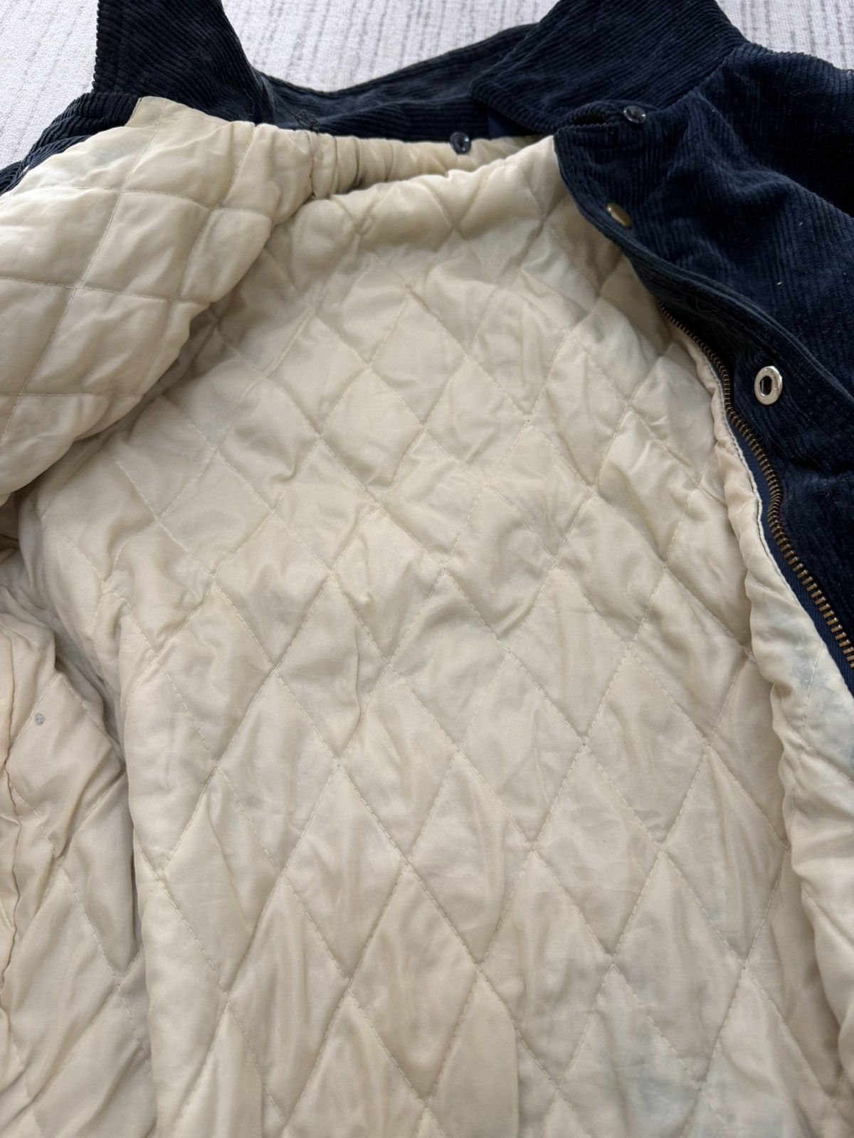 Big John Vintage 80s big john velvet bomber jacket Size US L / EU 52-54 / 3 - 9 Thumbnail