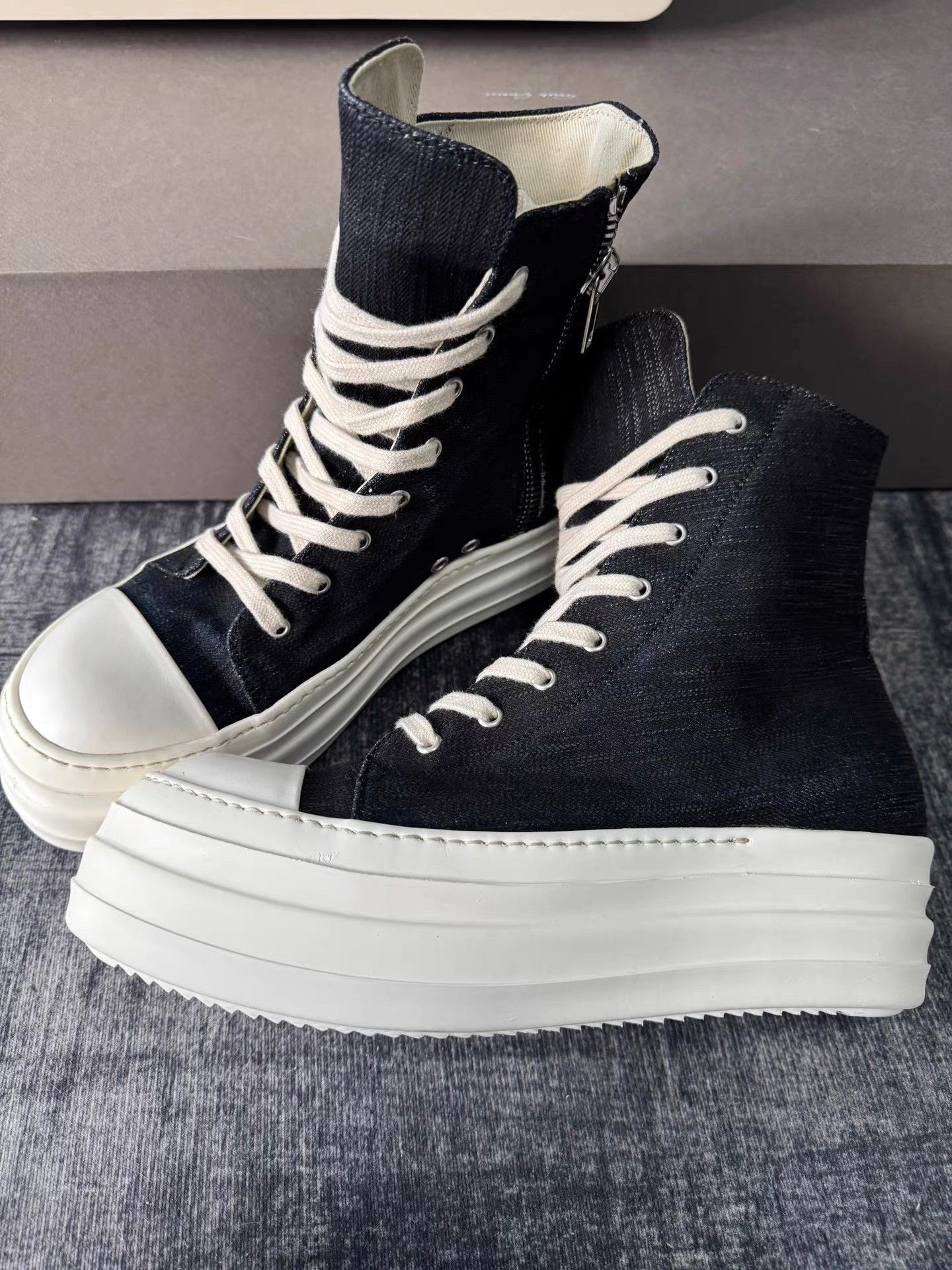 Rick Owens rick owens waxed canvas Drkshdw Converse Size US 10 / EU 43 - 1 Thumbnail