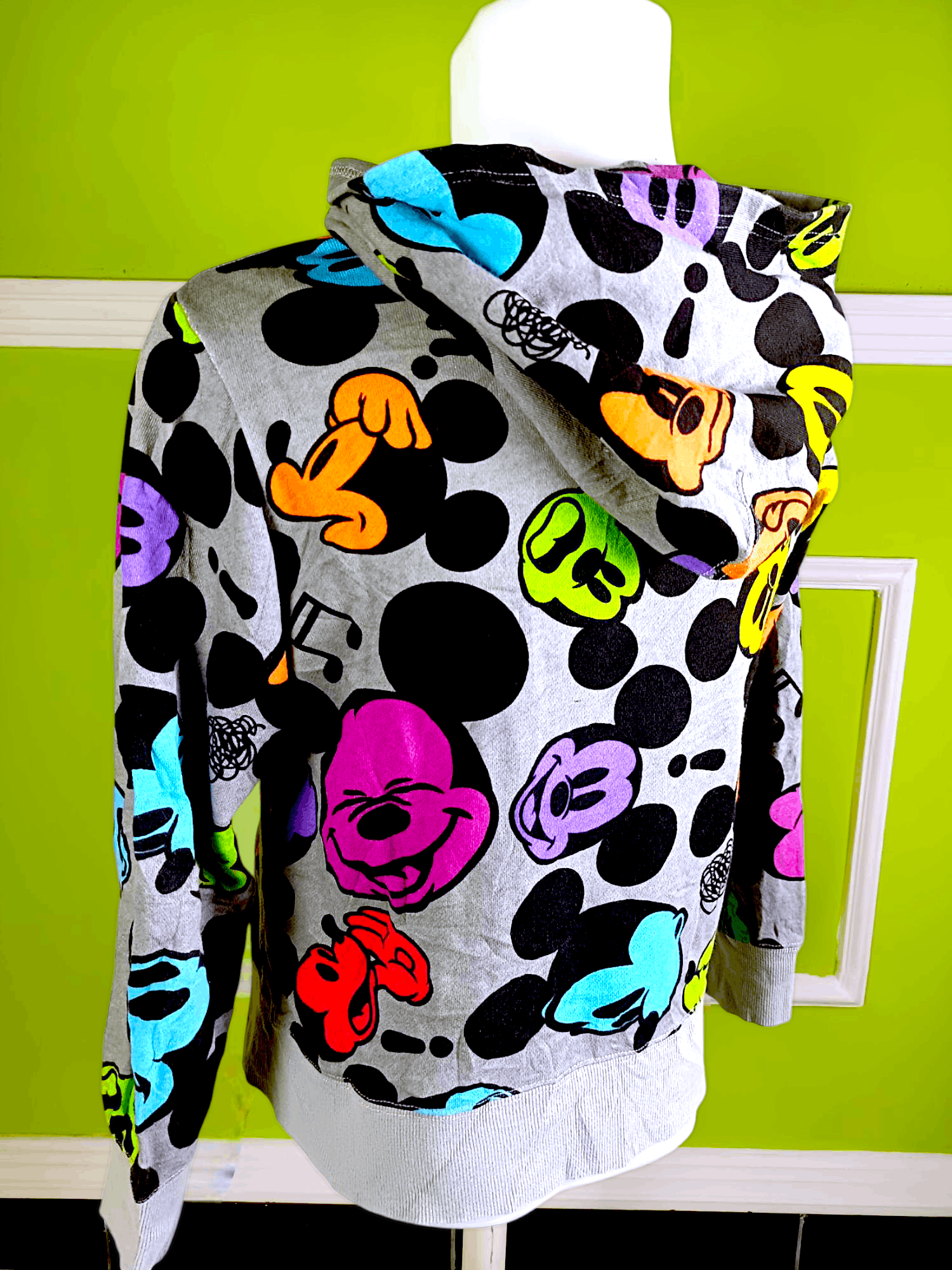 Cartoon Network × Disney × Mickey Mouse TOKYO DISNEY RESORT Mickey Mouse All Over Print Zip Hoodie Size US M / EU 48-50 / 2 - 6 Thumbnail