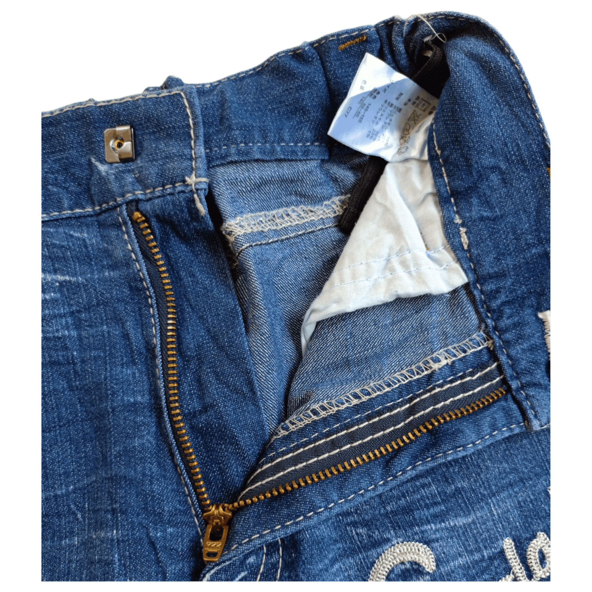 Japanese Brand × Vintage OO-LA-LA SASSON Classic Japanese Jeans Vintage Denim Size 28" / US 6 / IT 42 - 3 Thumbnail