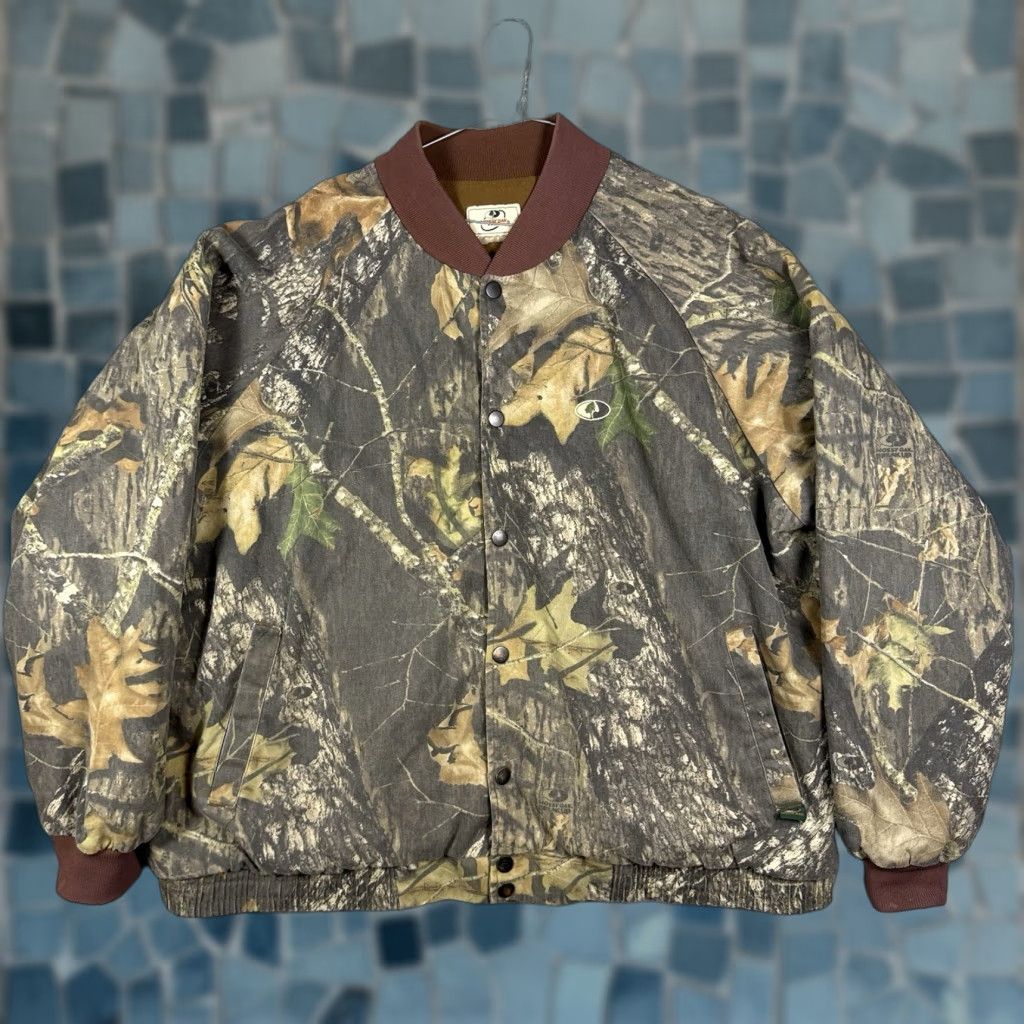 Vintage VINTAGE Mossy Oak Jacket Mens 3XL Camo Bomber USA Quilted 90s Chore Hunt Canvas Size US XXL / EU 58 / 5 - 1 Thumbnail