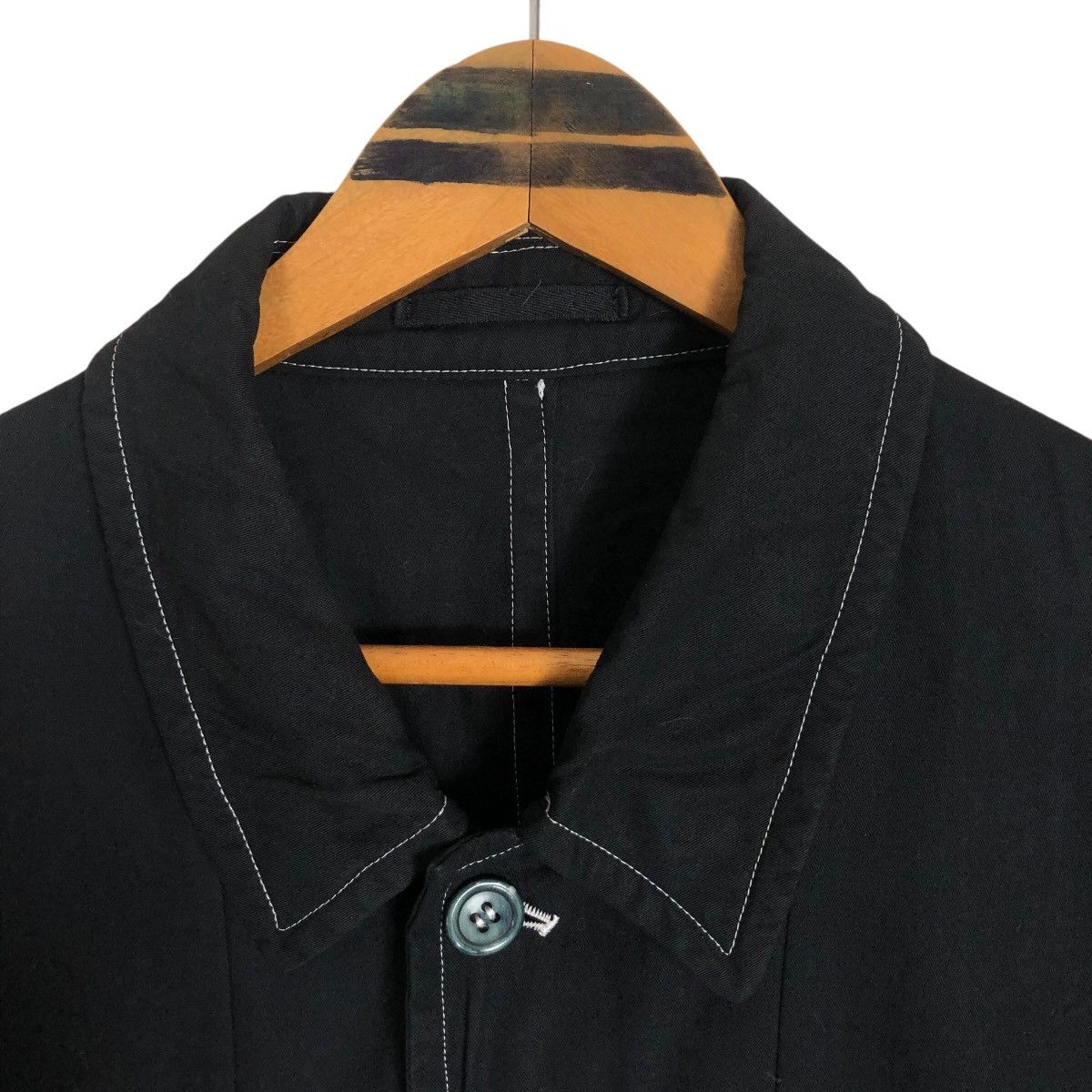 Comme des Garcons Homme Comme Des Garcons Homme S/S 1998 Rope Stitching Car Coat Size US M / EU 48-50 / 2 - 10 Thumbnail