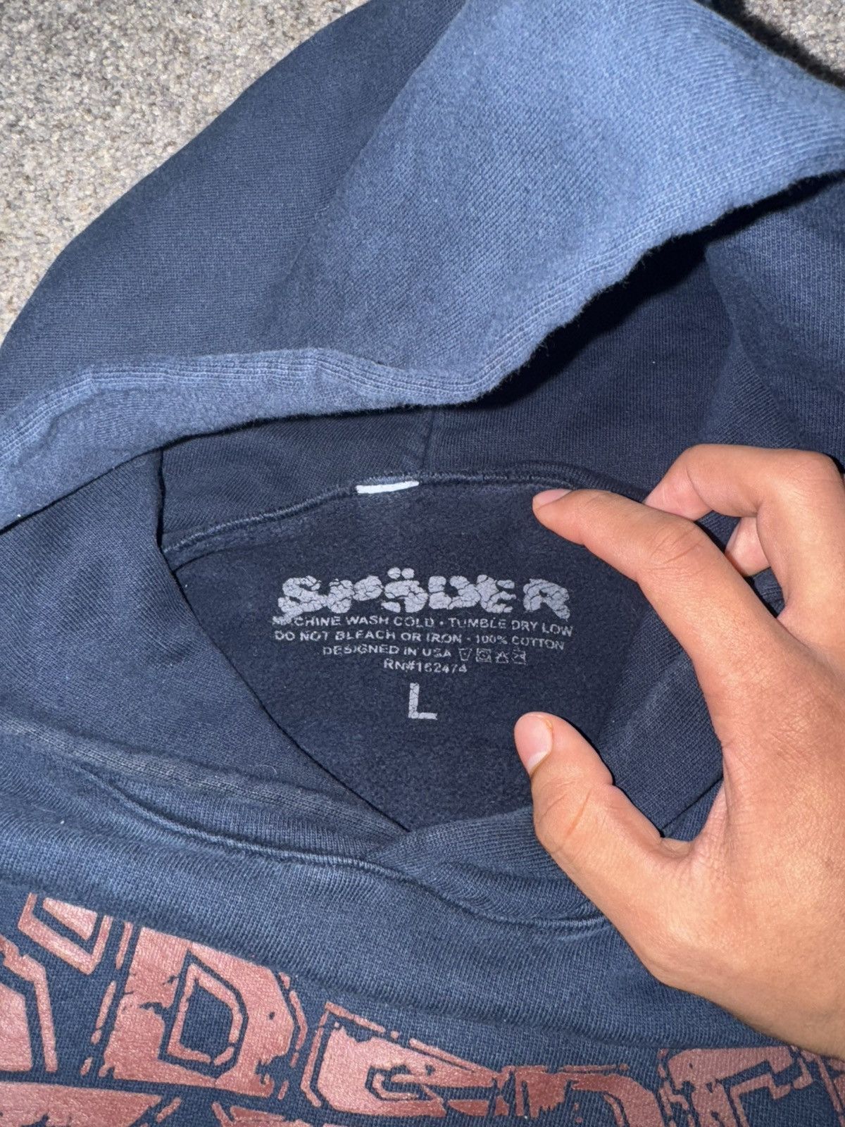 Spyder Sp5der hoodie Size US L / EU 52-54 / 3 - 3 Thumbnail