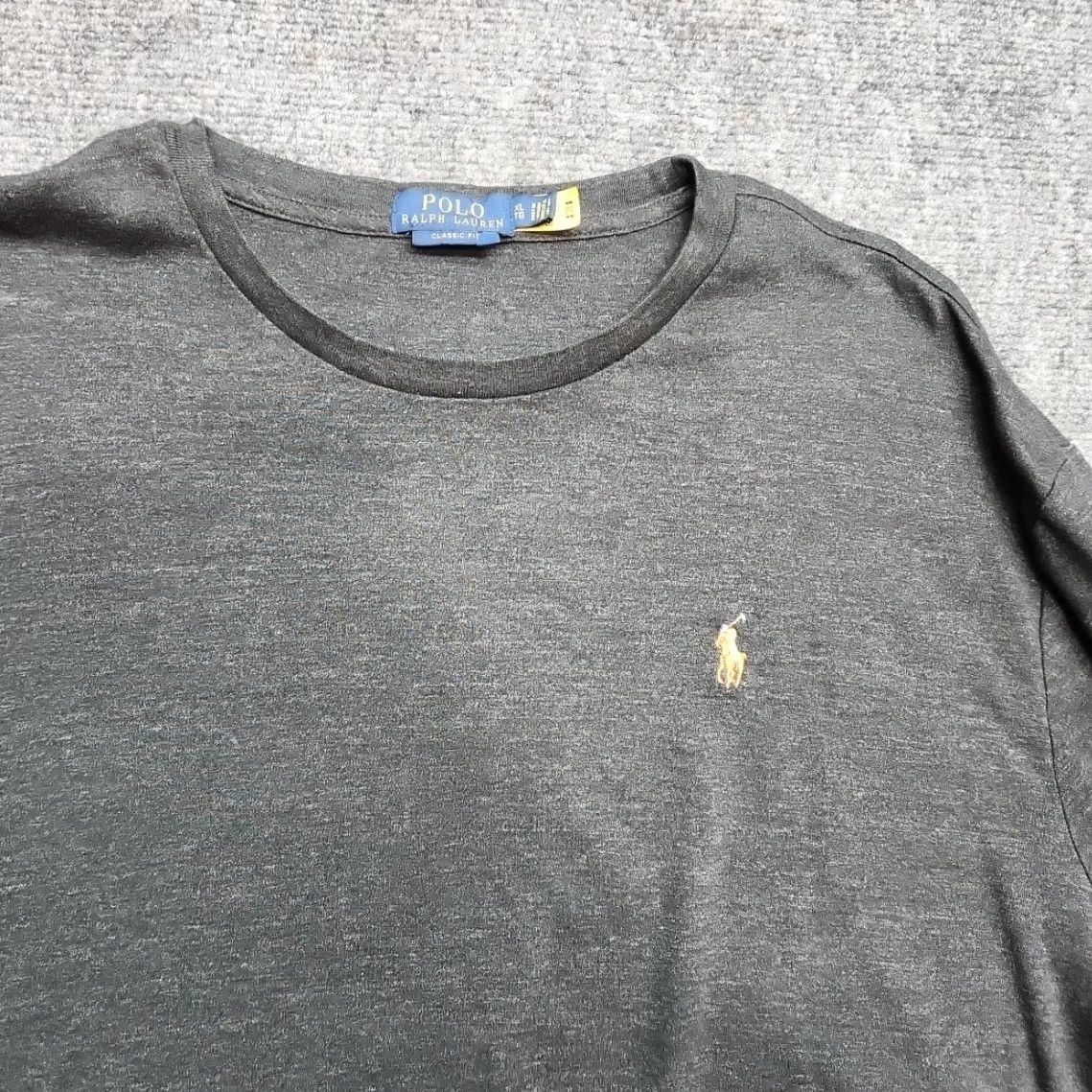 Polo Ralph Lauren Polo Ralph Lauren Shirt Men XL Dark Gray Long Classic Fit T-Shirt Size US XL / EU 56 / 4 - 4 Thumbnail