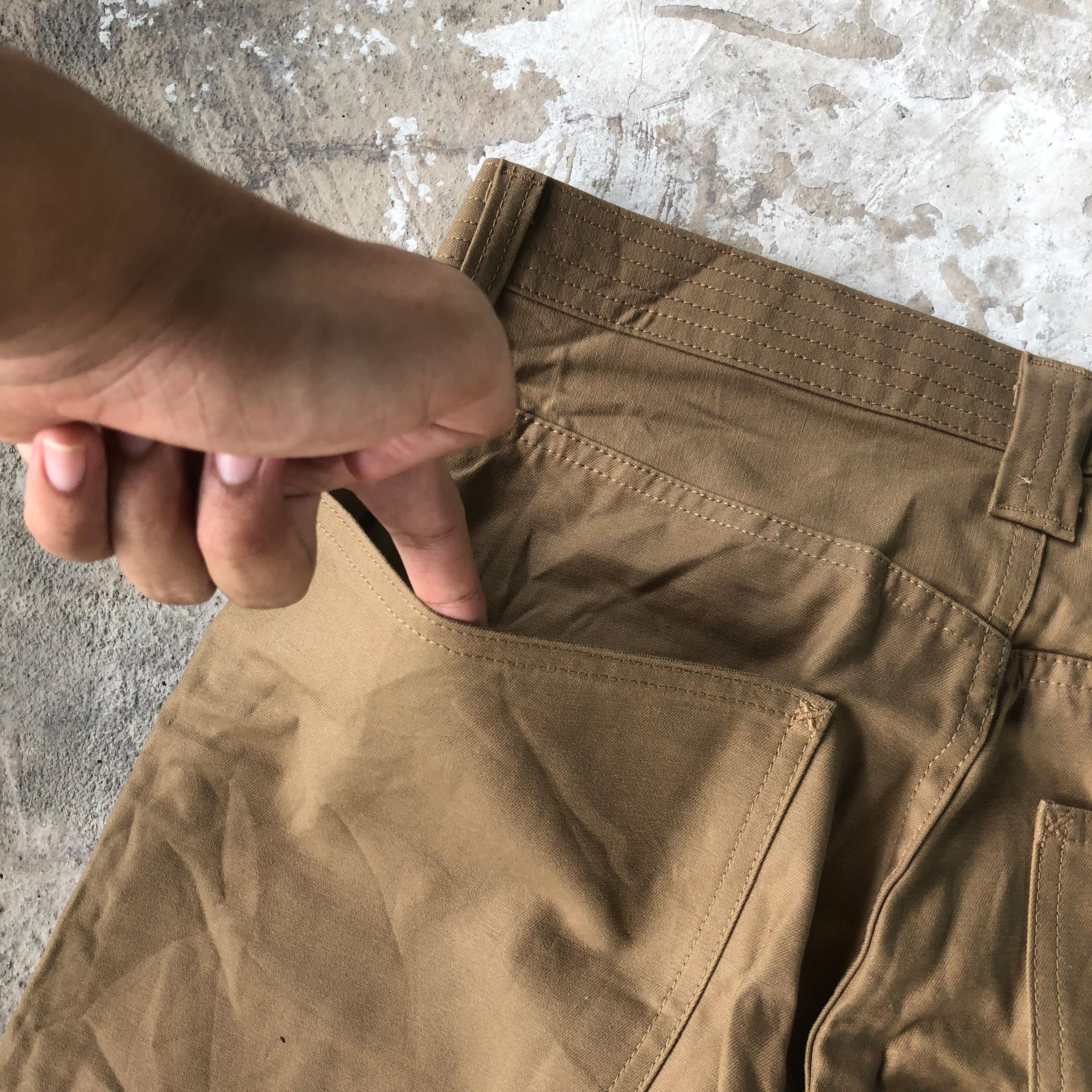 Comme des Garcons × Comme des Garcons Homme Comme Des Garcons Back Big Pocket Pants Size US 30 / EU 46 - 5 Thumbnail