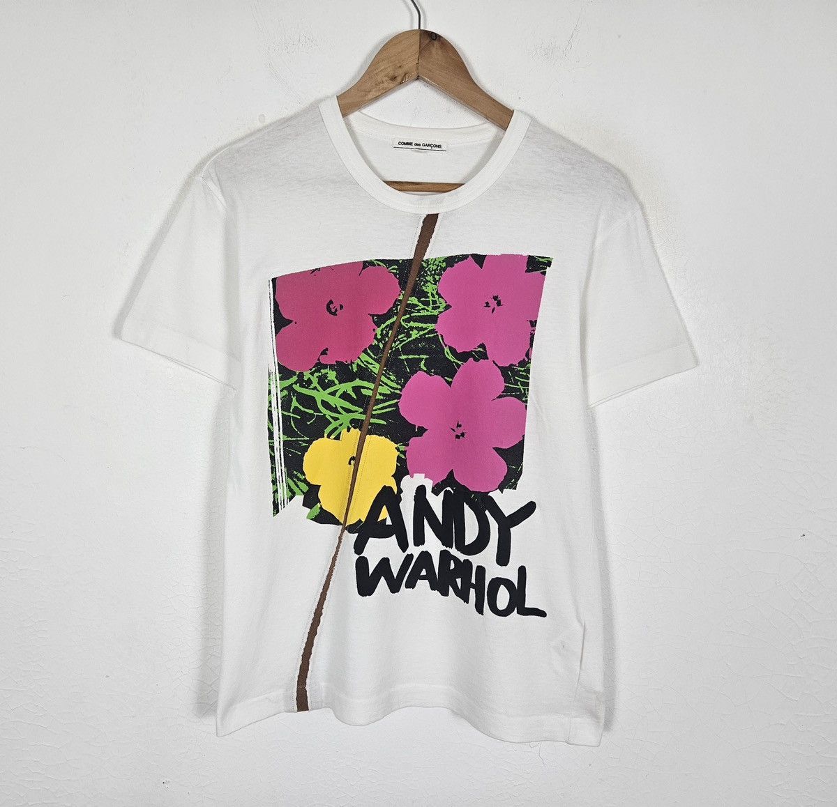 Comme des Garcons Comme des Garcons CDG Andy Warhol flower shirt Size US M / EU 48-50 / 2 - 2 Thumbnail