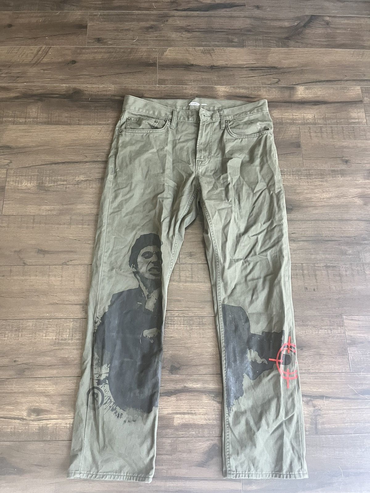 Other Custom Scarface Denim Size US 32 / EU 48 - 1 Thumbnail