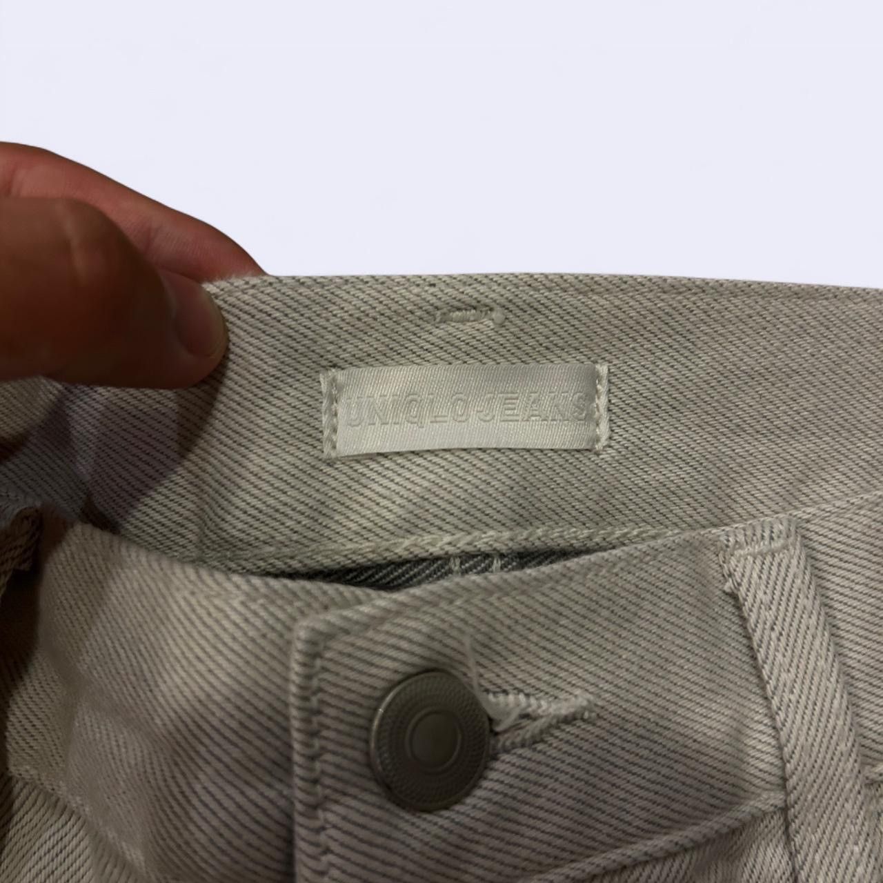 Uniqlo Uniqlo Wide Straight Leg Jeans Size US 30 / EU 46 - 2 Thumbnail