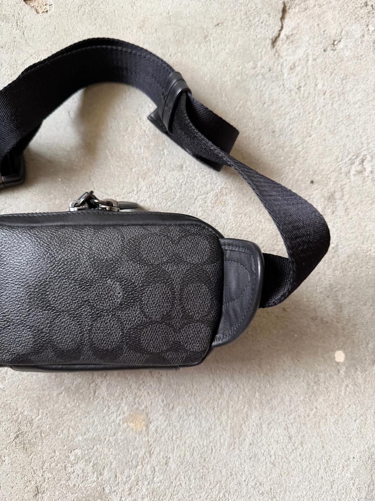 Coach Coach Signature Charter Mini Body Bag Black Size ONE SIZE - 7 Thumbnail