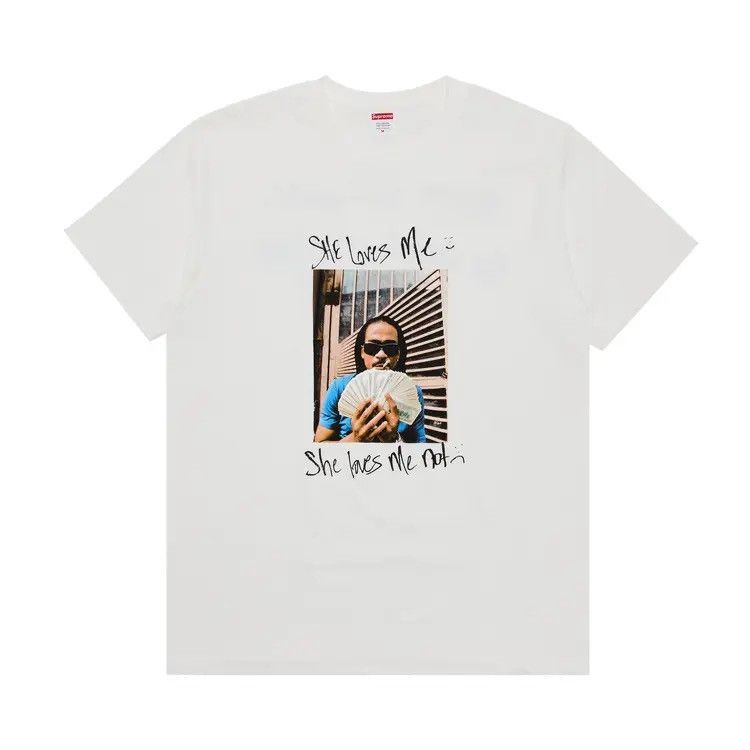 Supreme Supreme Max B Tee White SS25 Size US M / EU 48-50 / 2 - 1 Thumbnail
