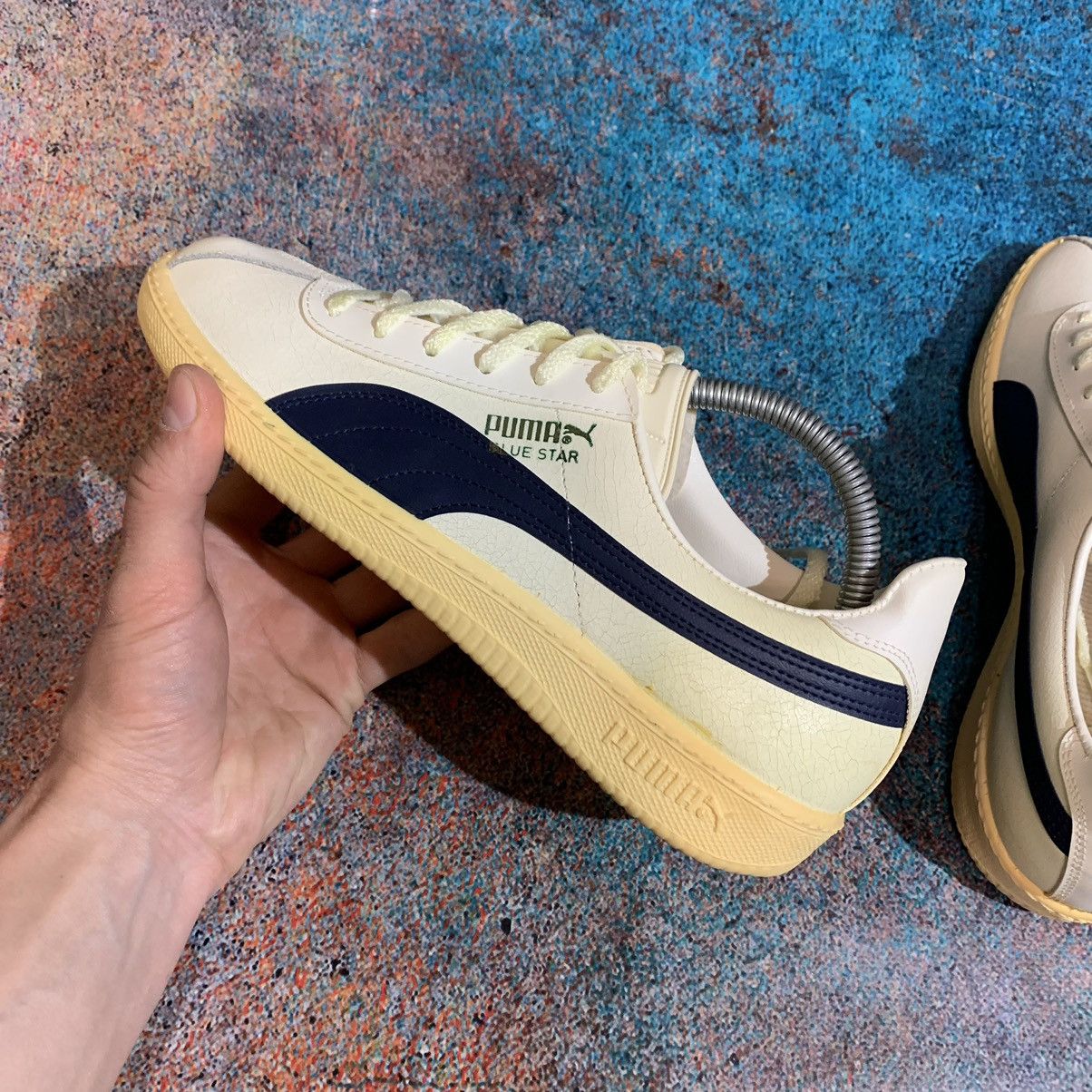 Puma × Vintage 🔥Puma Blue Star Vintage Leather Sneakers Size 6, 25 cm Size US 6 / EU 39 - 17 Thumbnail