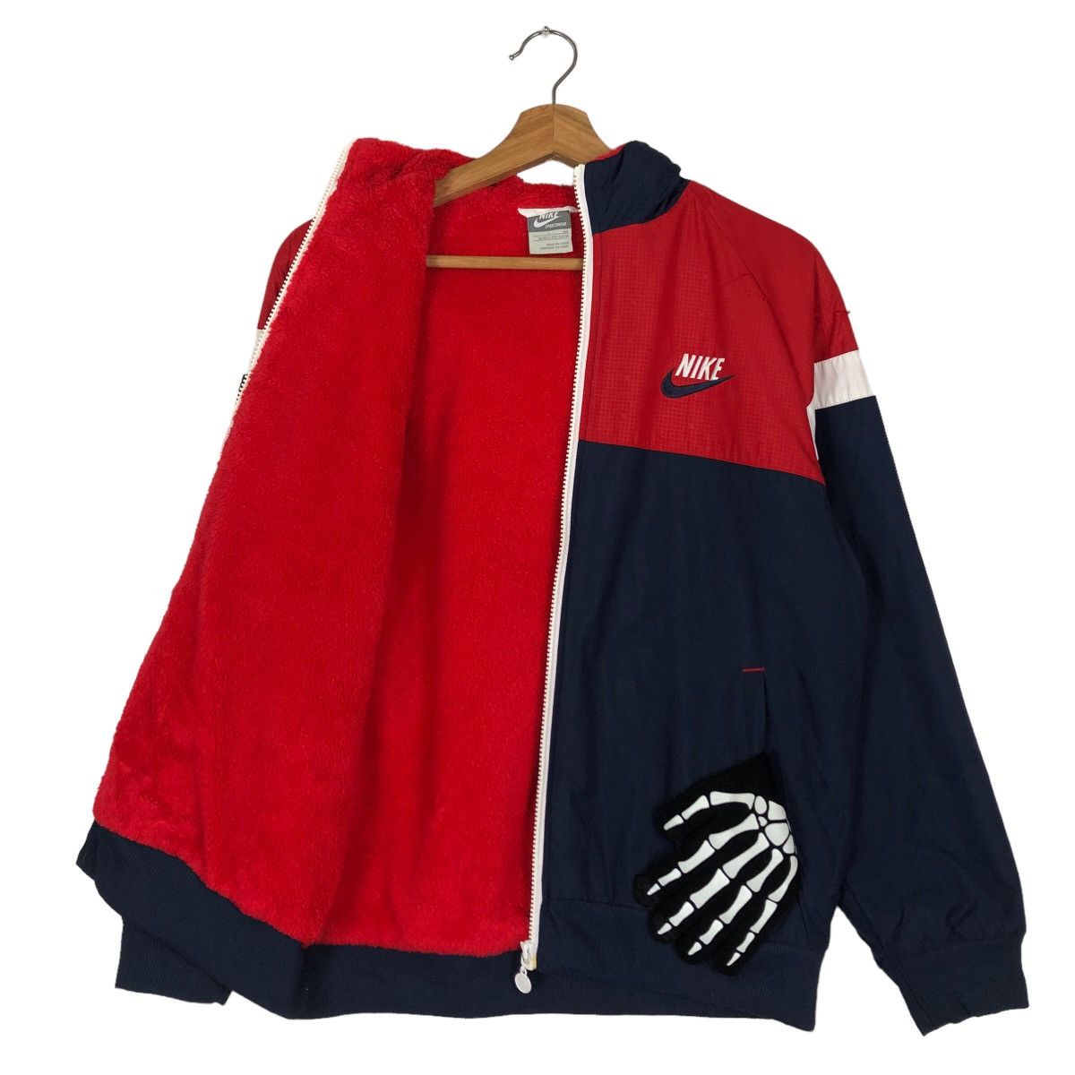 Nike 🔥VINTAGE NIKE ZIPPER JACKET STREETWEAR STYLE Size US L / EU 52-54 / 3 - 10 Thumbnail